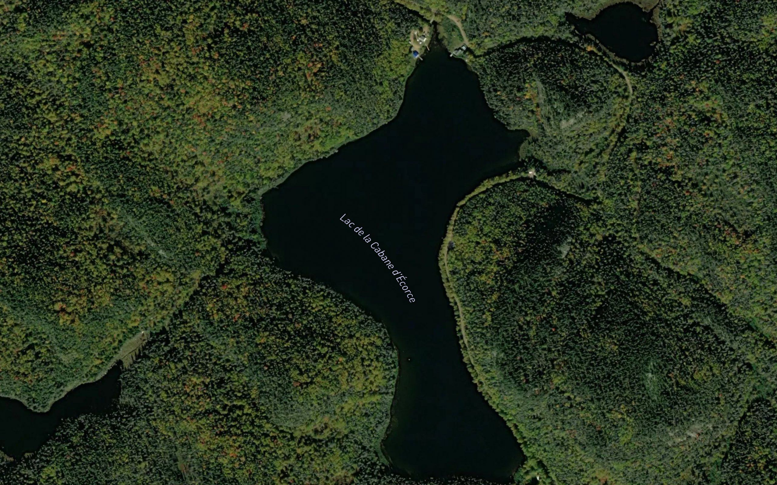 Lac de la Cabane d'Ecorce