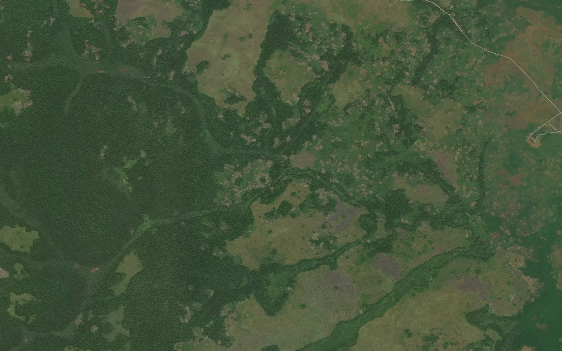 Satellite map of the Vele