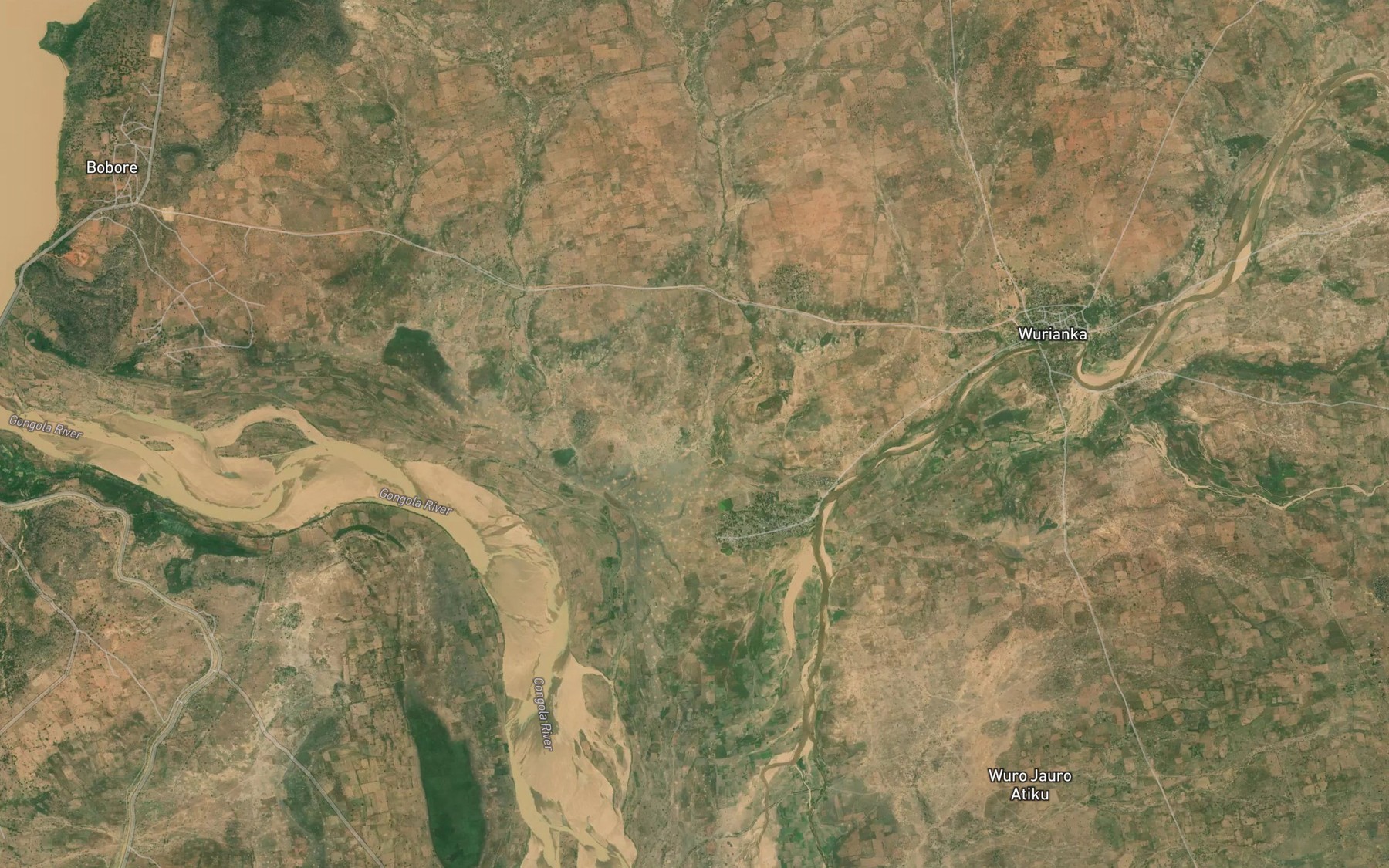 Satellite map of the MayoShebbore