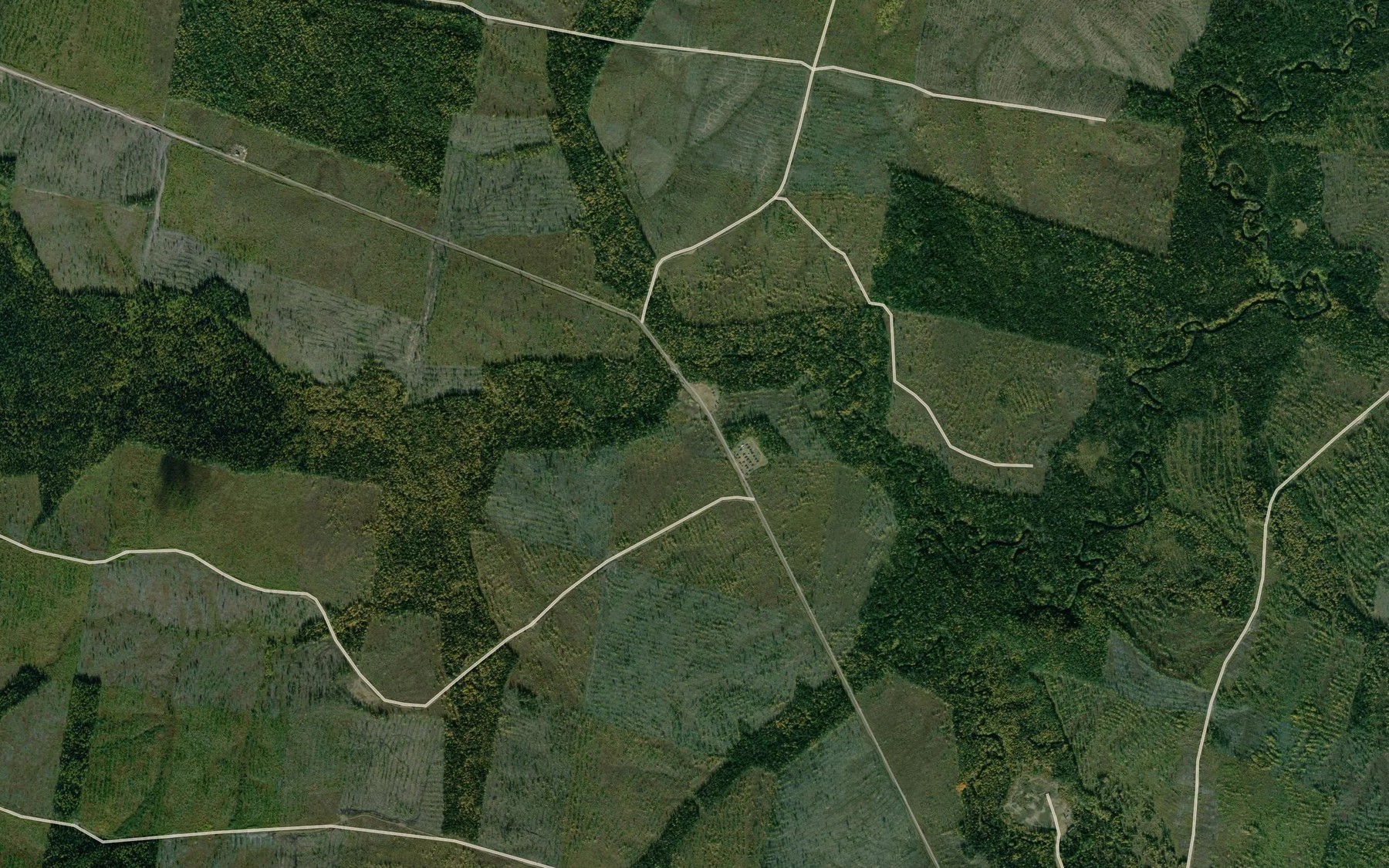 Satellite map of the Bol'shoy Oy
