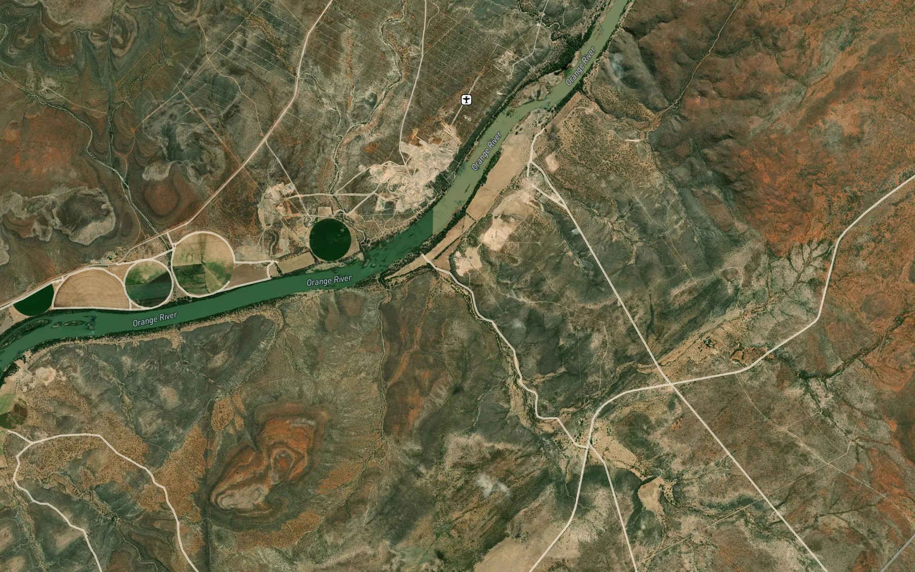 Satellite map of the Perdekloof