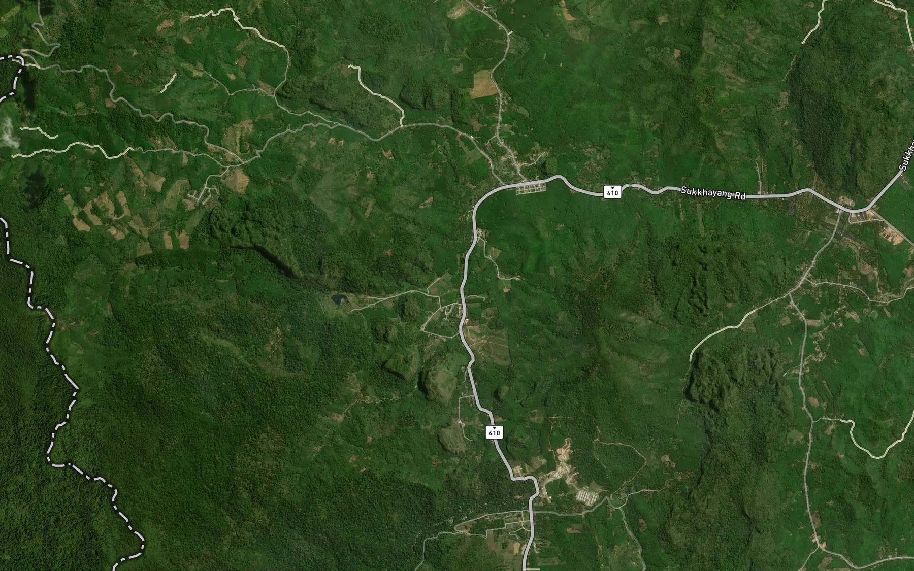 Satellite map of the Khlong To Yi