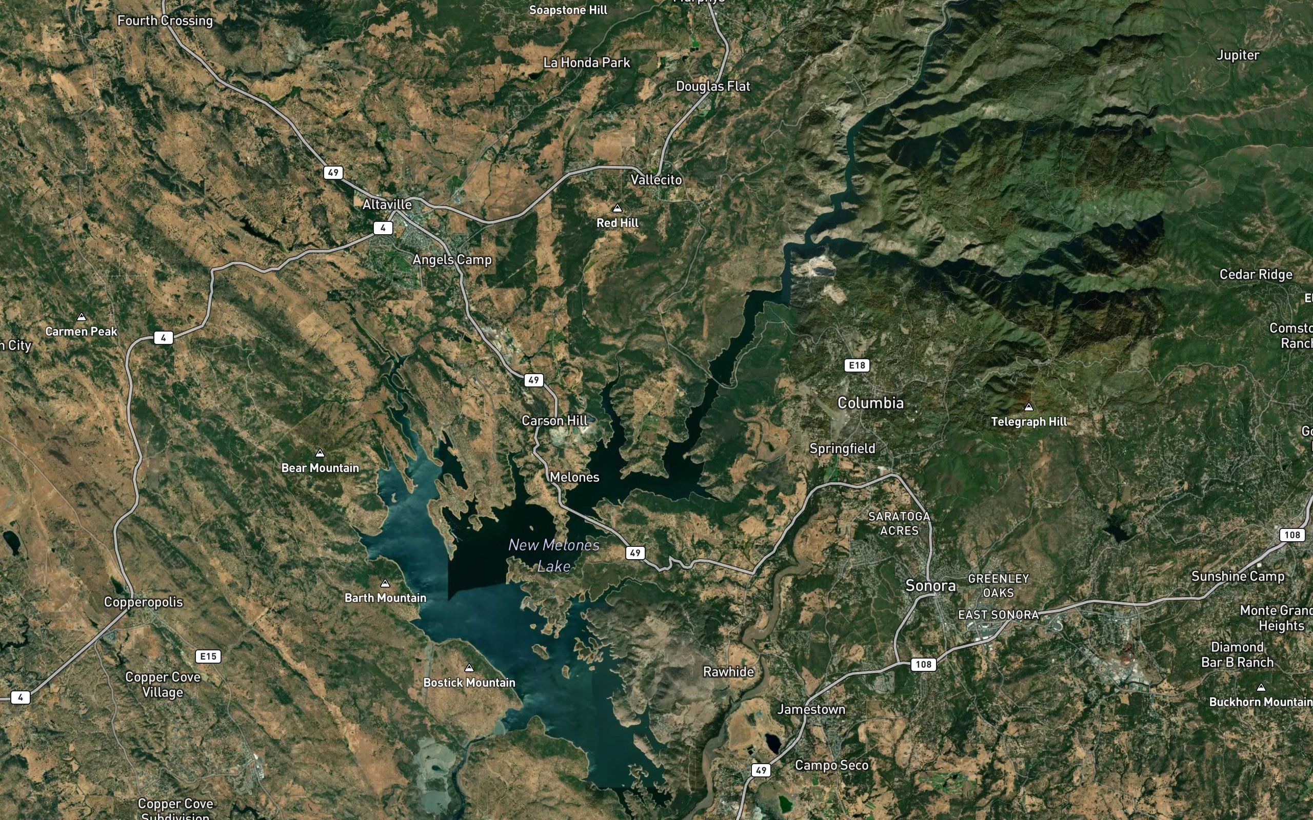 New Melones Lake