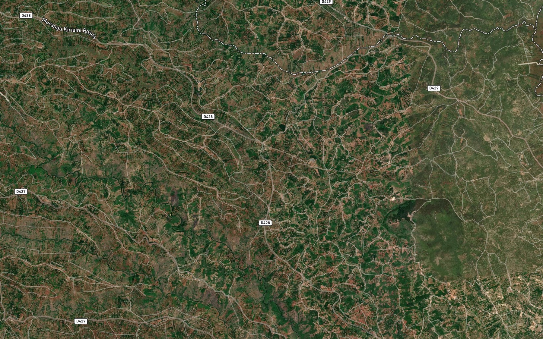 Satellite map of the Kathairu