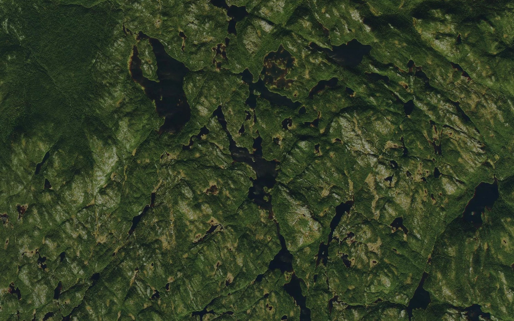 Satellite map of the Lac du Bouleau