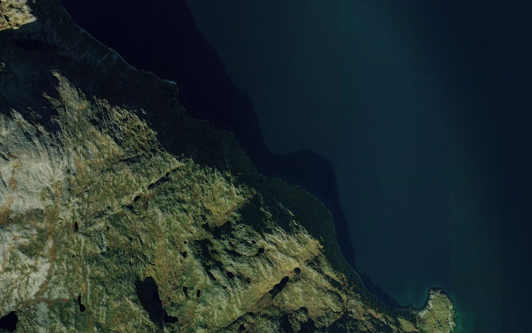 Satellite map of the Skutvika