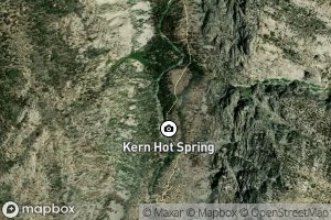 Satellite map of the Rock Creek