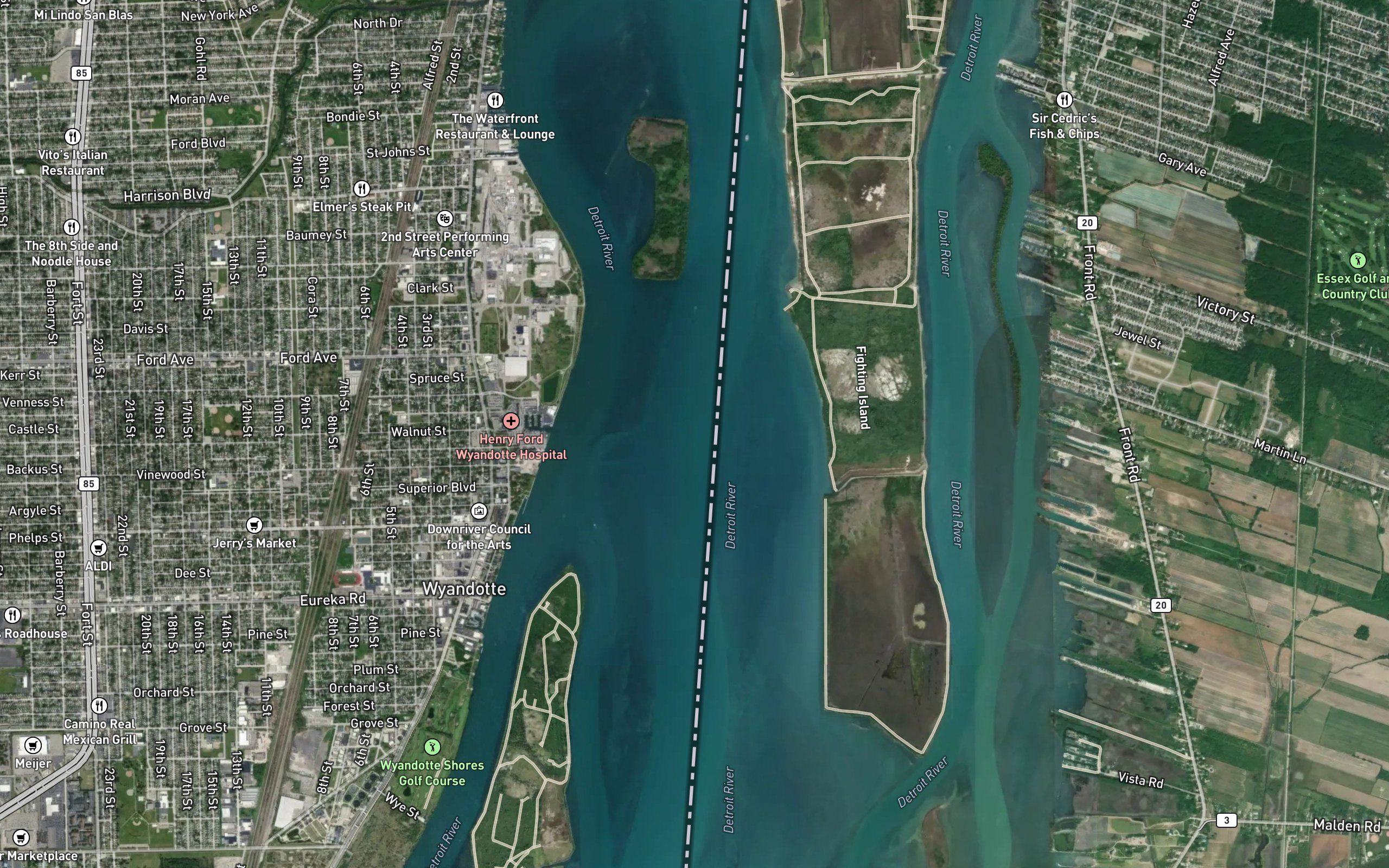 Fighting Island Channel