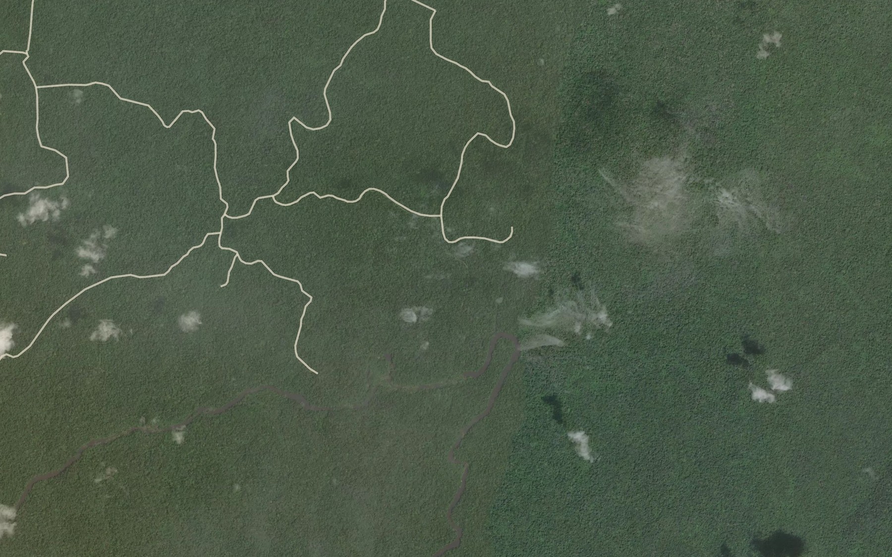 Satellite map of the Meko