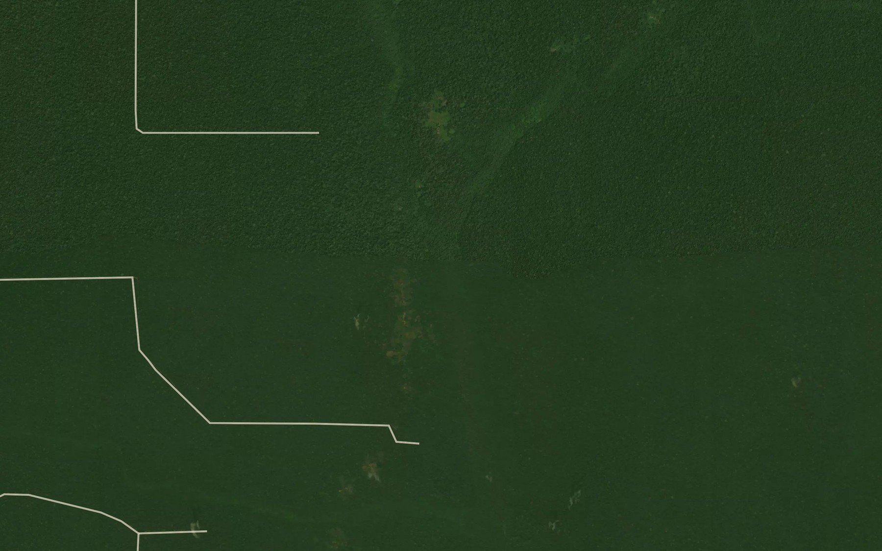 Satellite map of the Lobandji