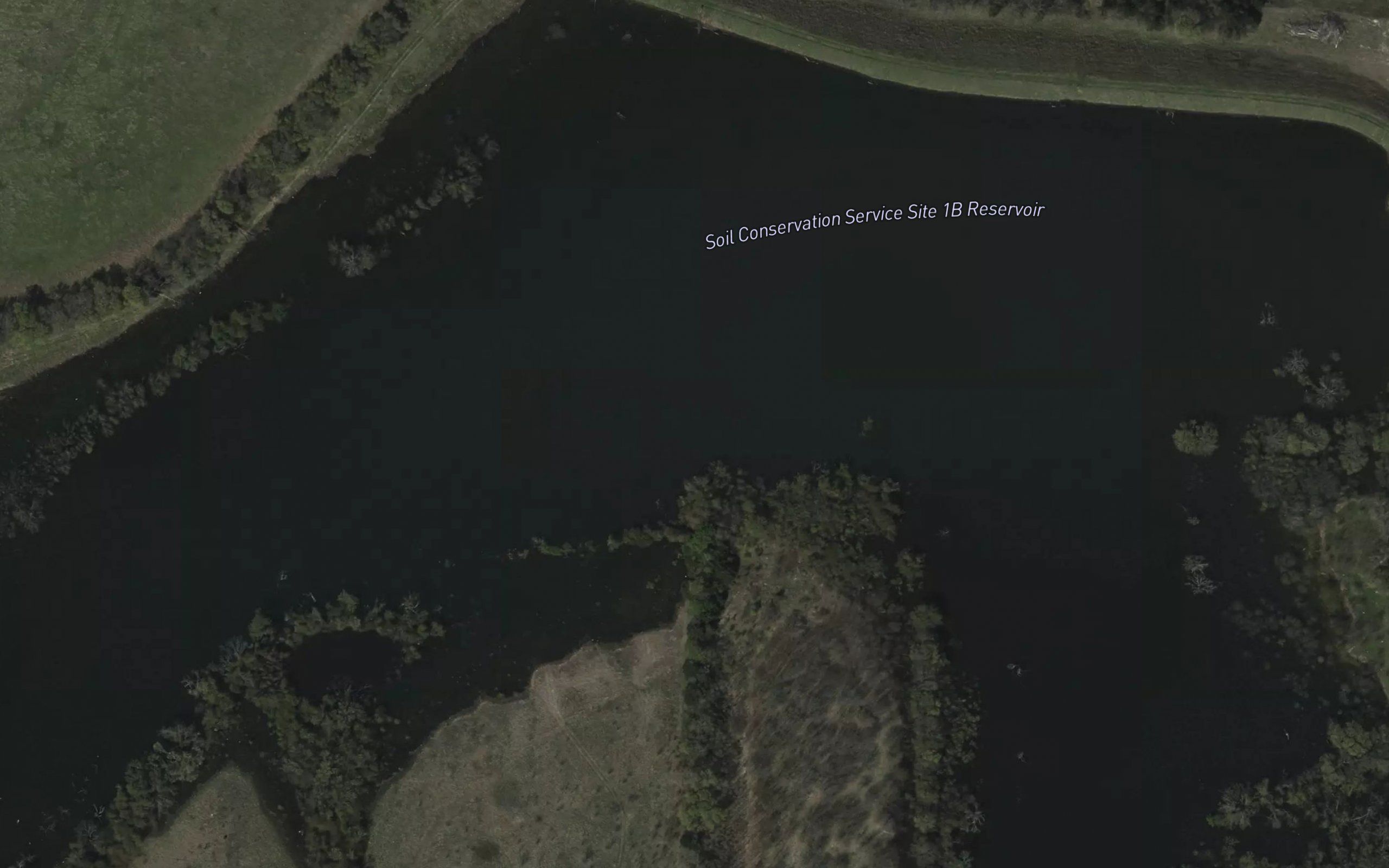 Soil Conservation Service Site 1b Reservoir