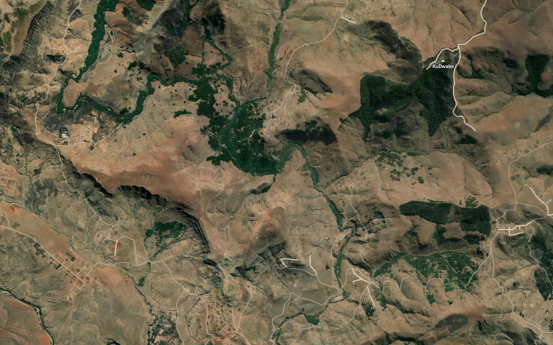 Satellite map of the Sulenkama