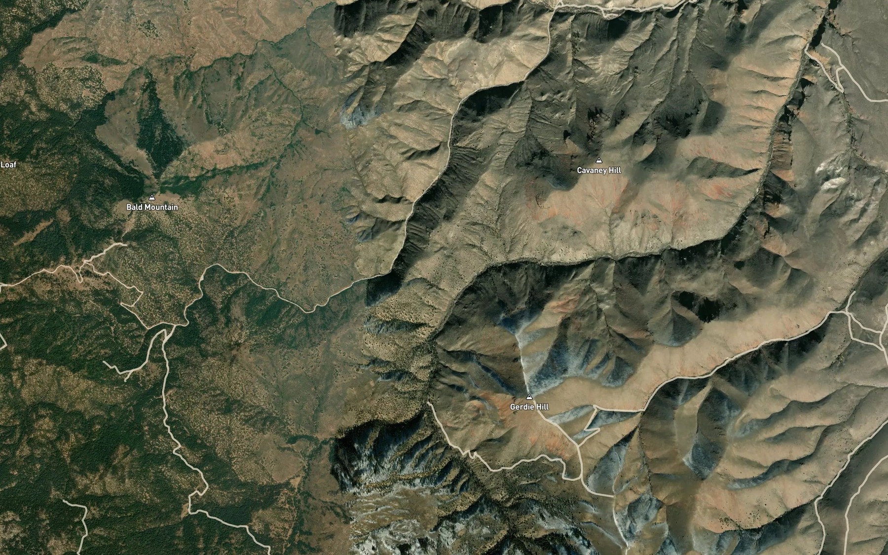 Satellite map of the Drollinger Spring