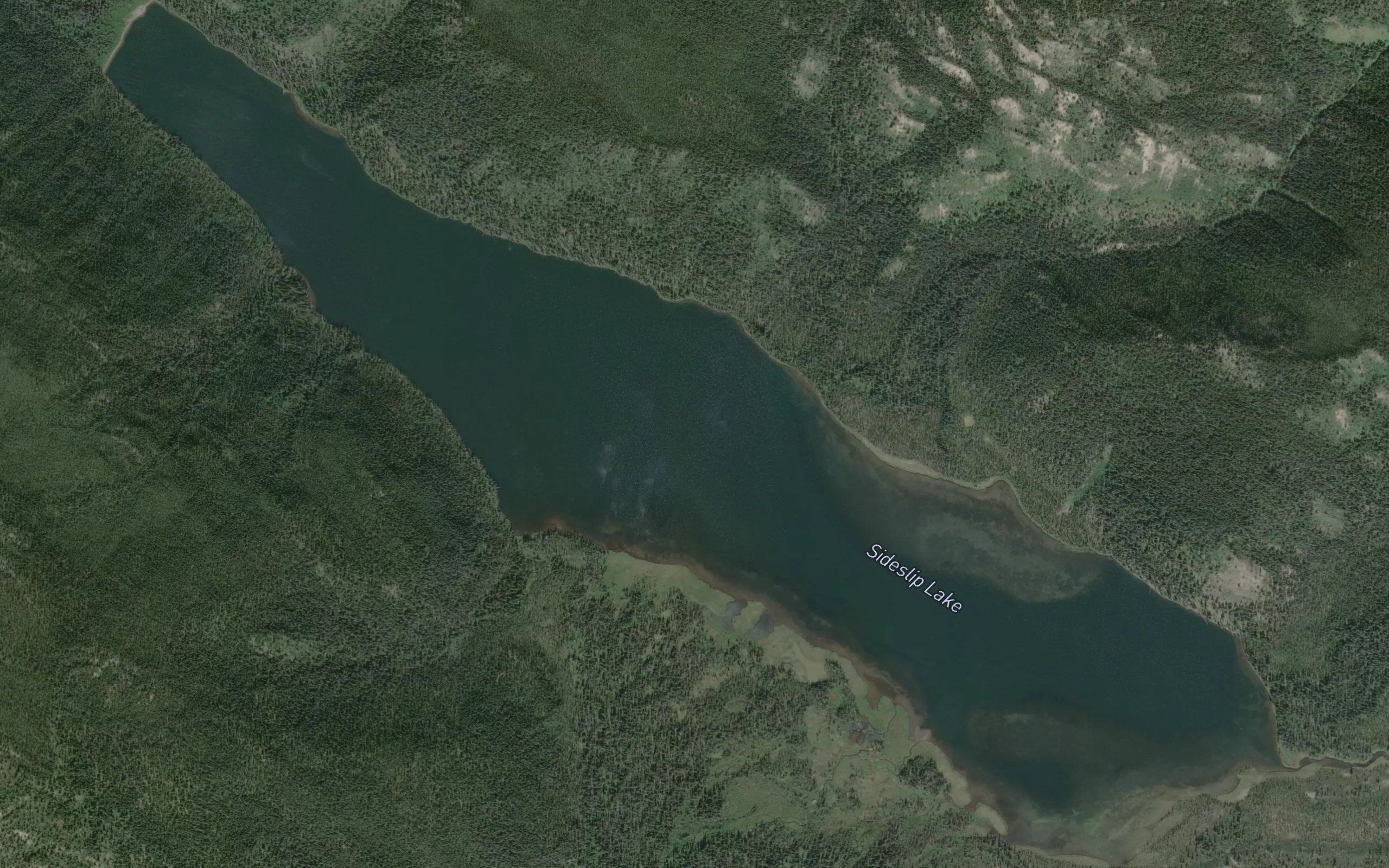 Sideslip Lake