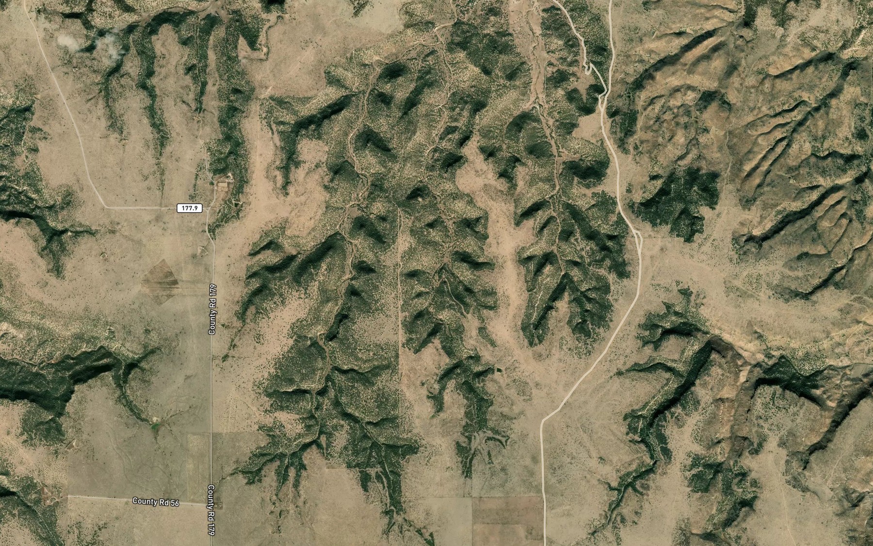 Satellite map of the Turkey Spring