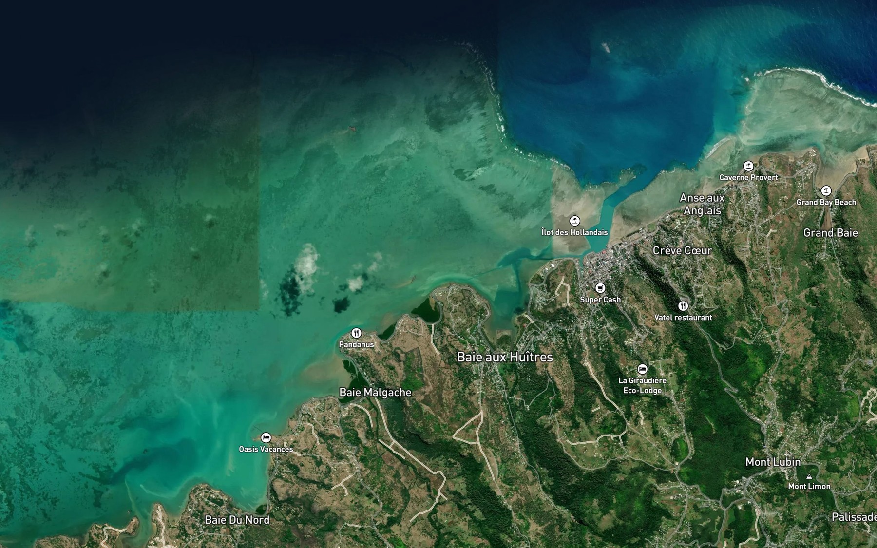 Satellite map of the Baie Malgache