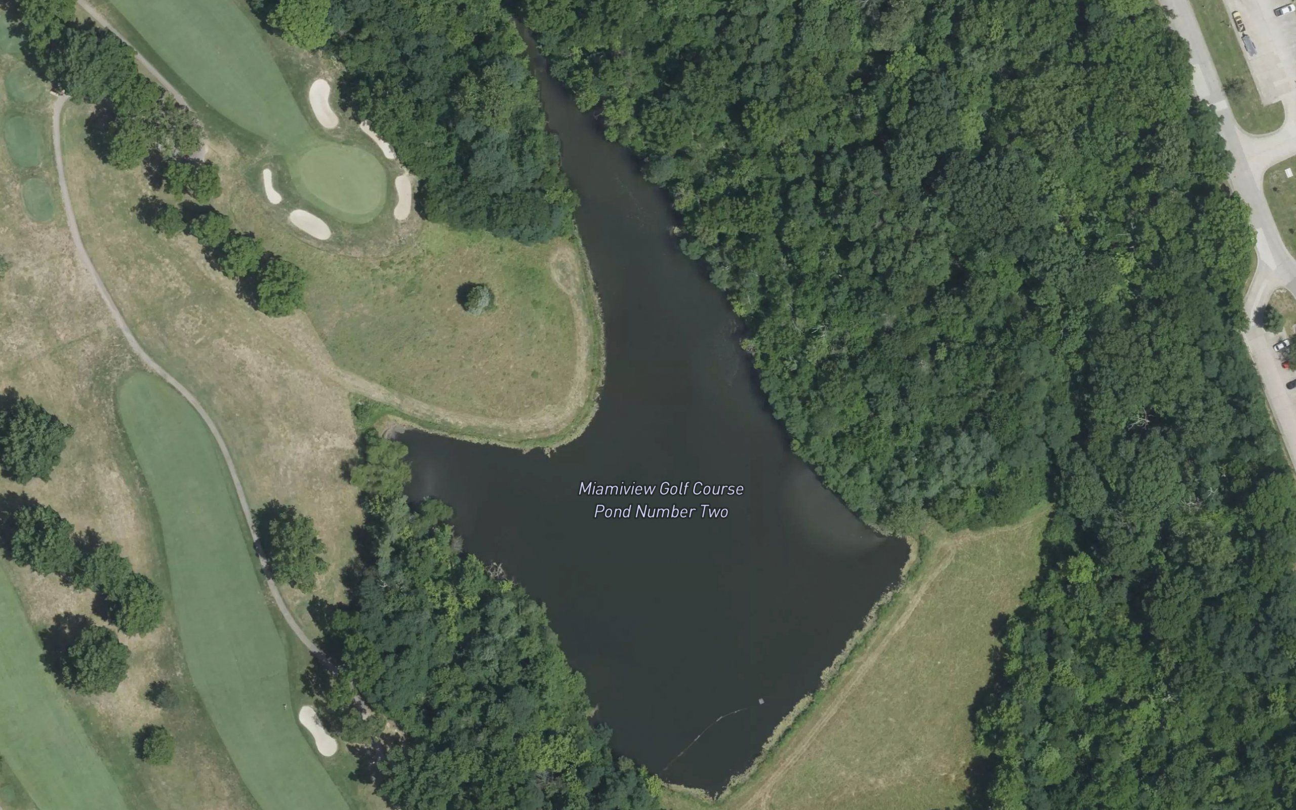Miamiview Golf Course Pond Number Two