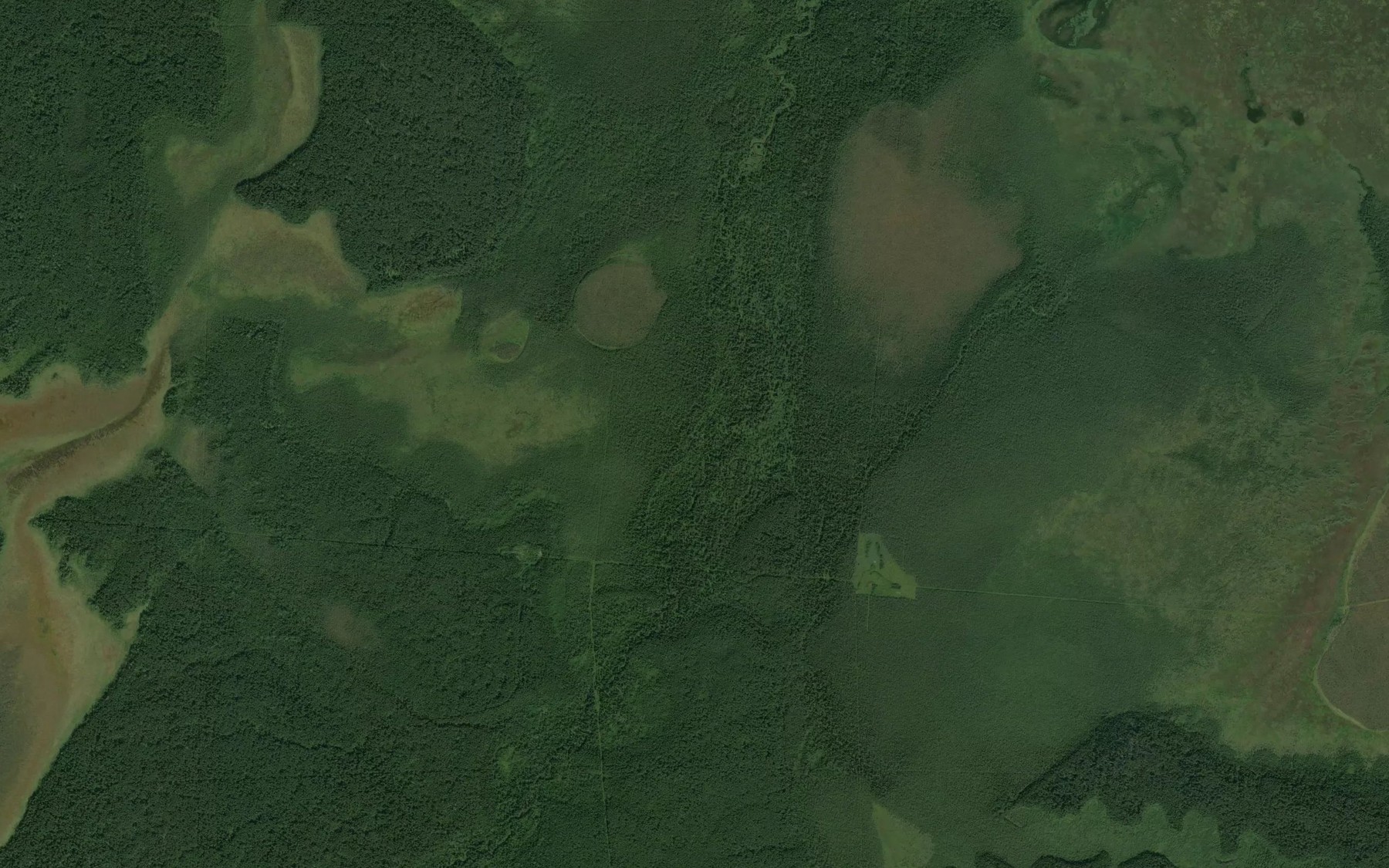 Satellite map of the Lyagush-Yakhtym