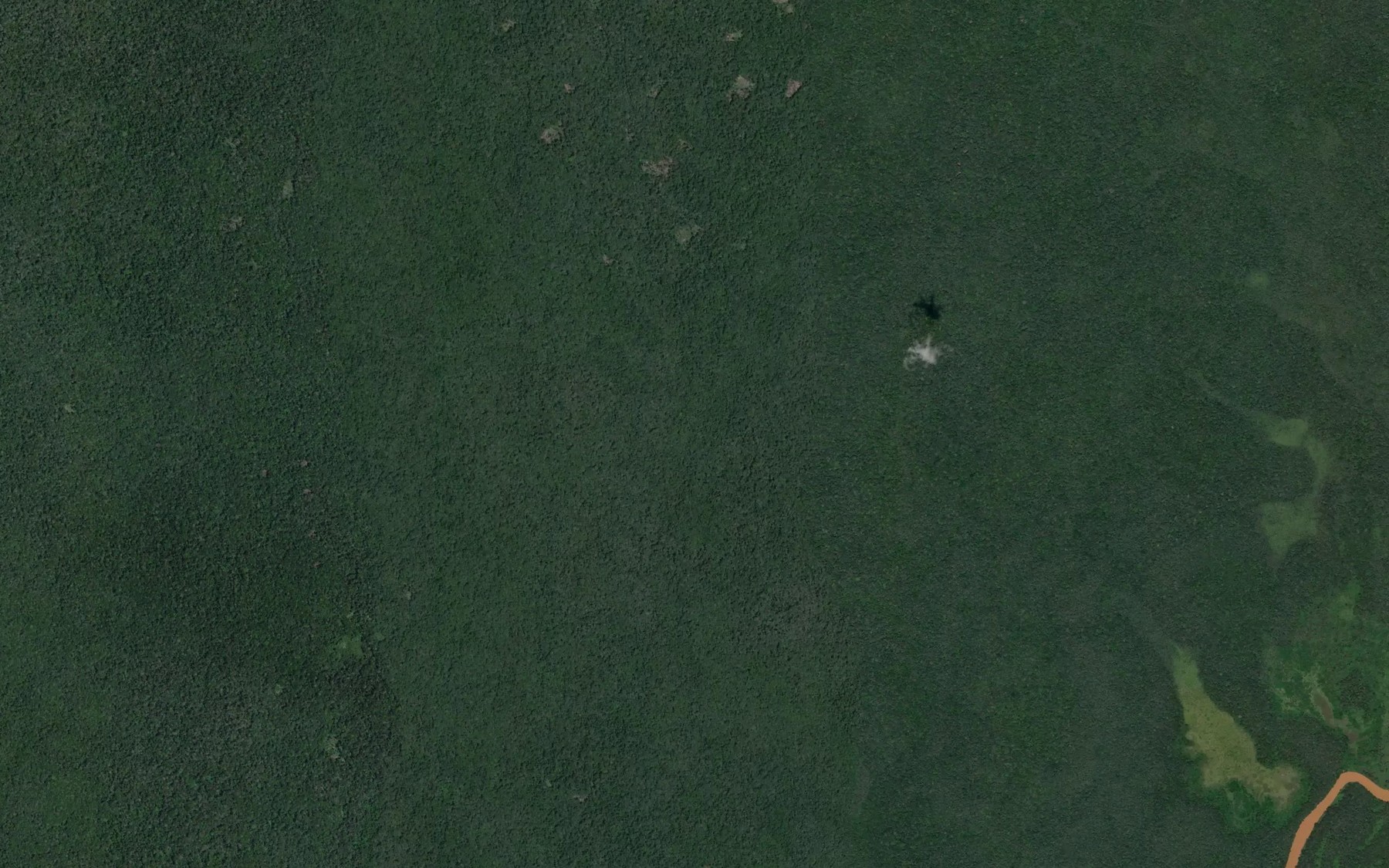 Satellite map of the Abelembi