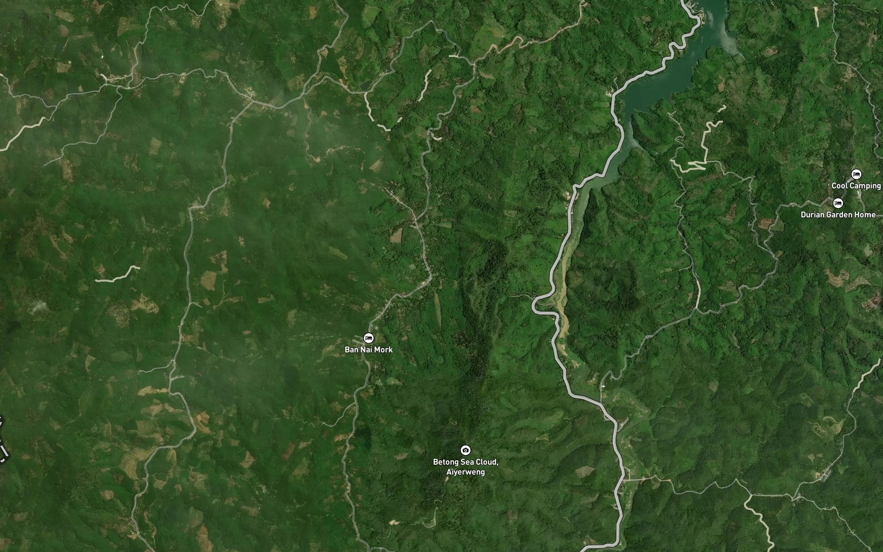 Satellite map of the Khlong Than Mali