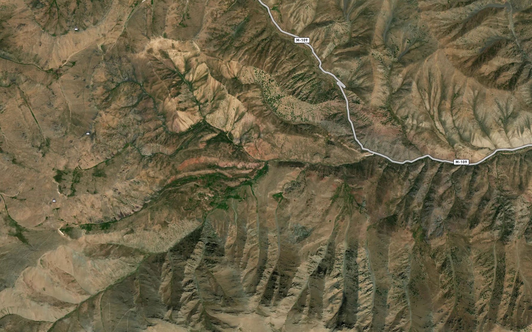 Satellite map of the Chal-Kyydy-Say