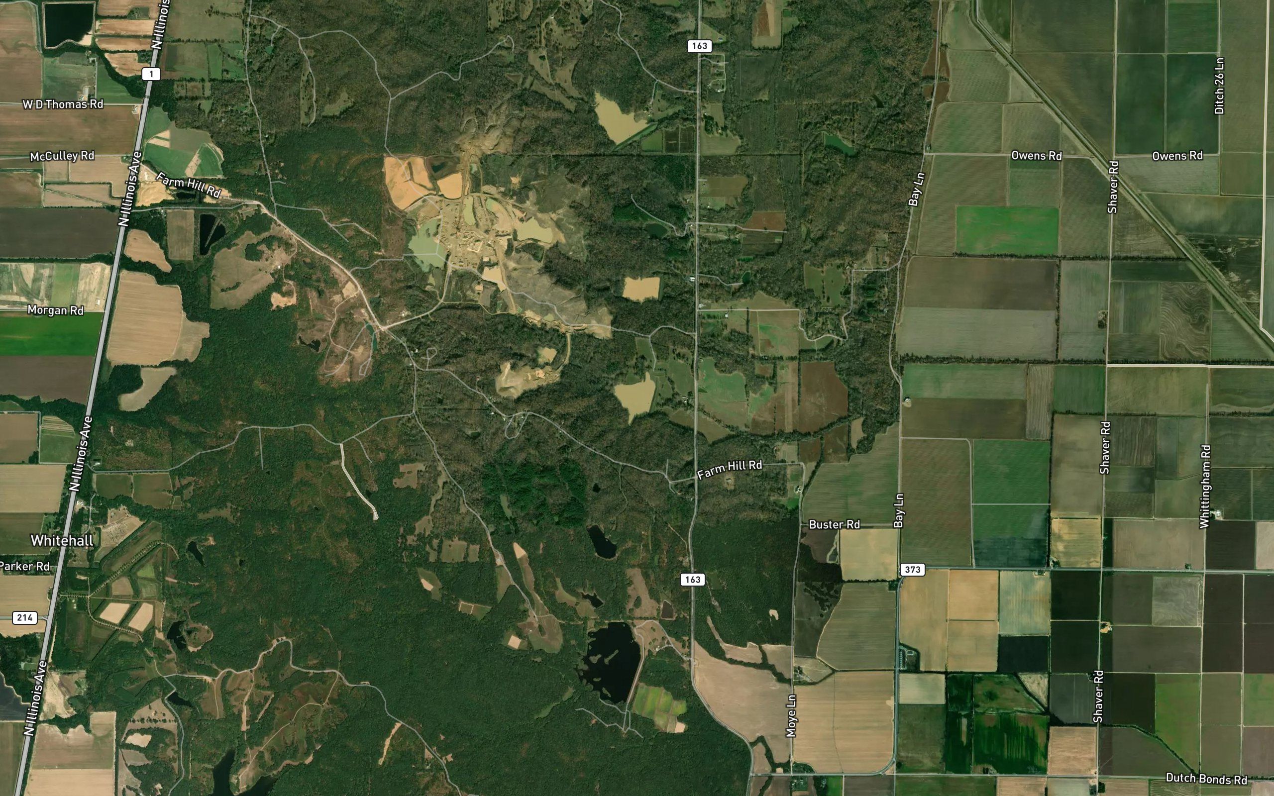 Poinsett Watershed Site Two Reservoir