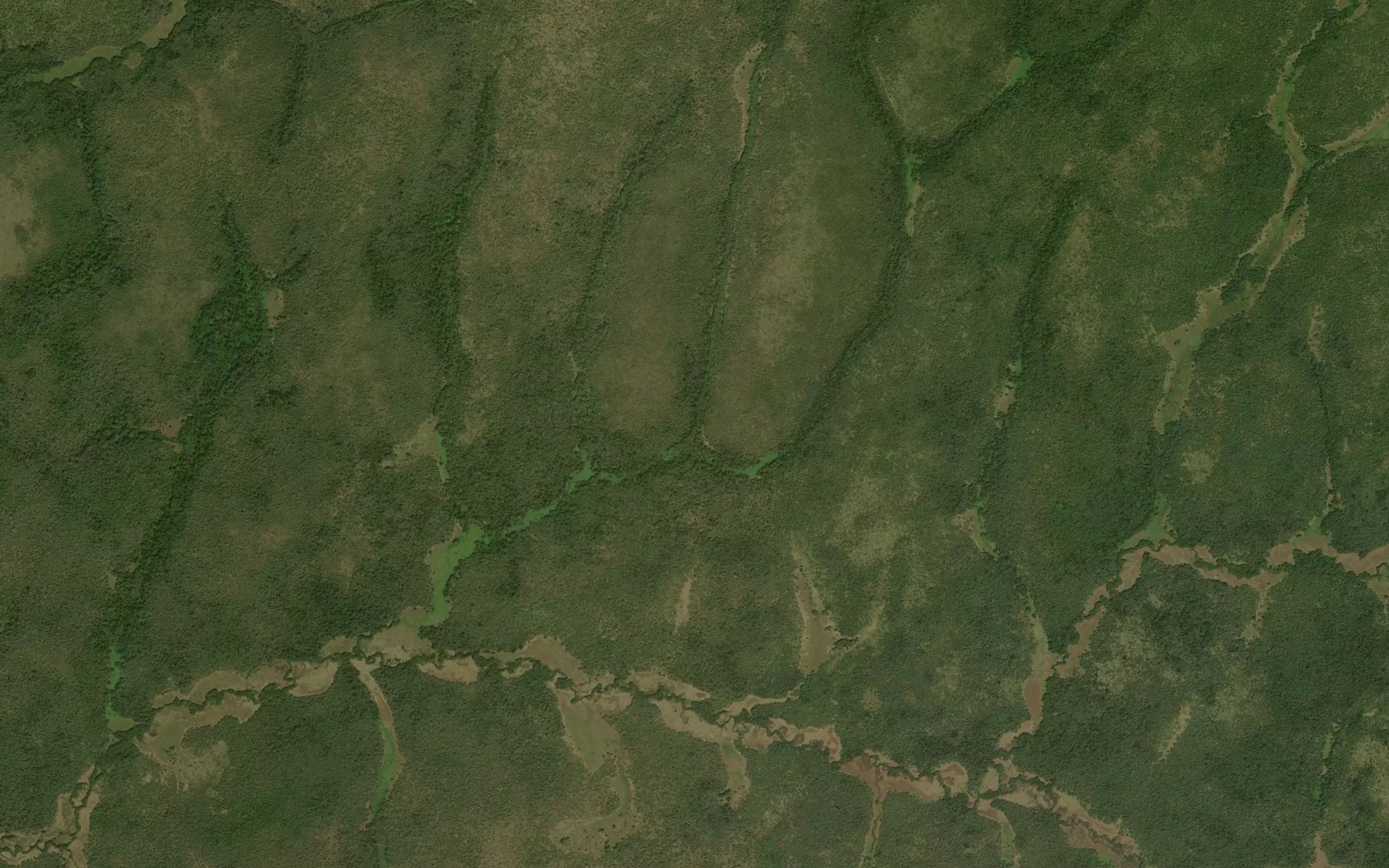 Satellite map of the Zekende