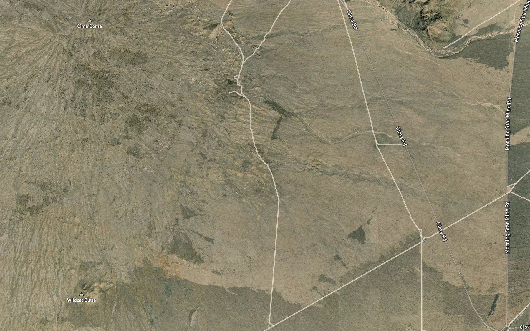 Satellite map of the White Rock Spring