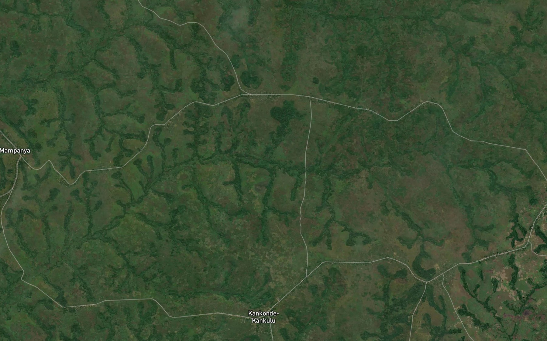 Satellite map of the Mosala