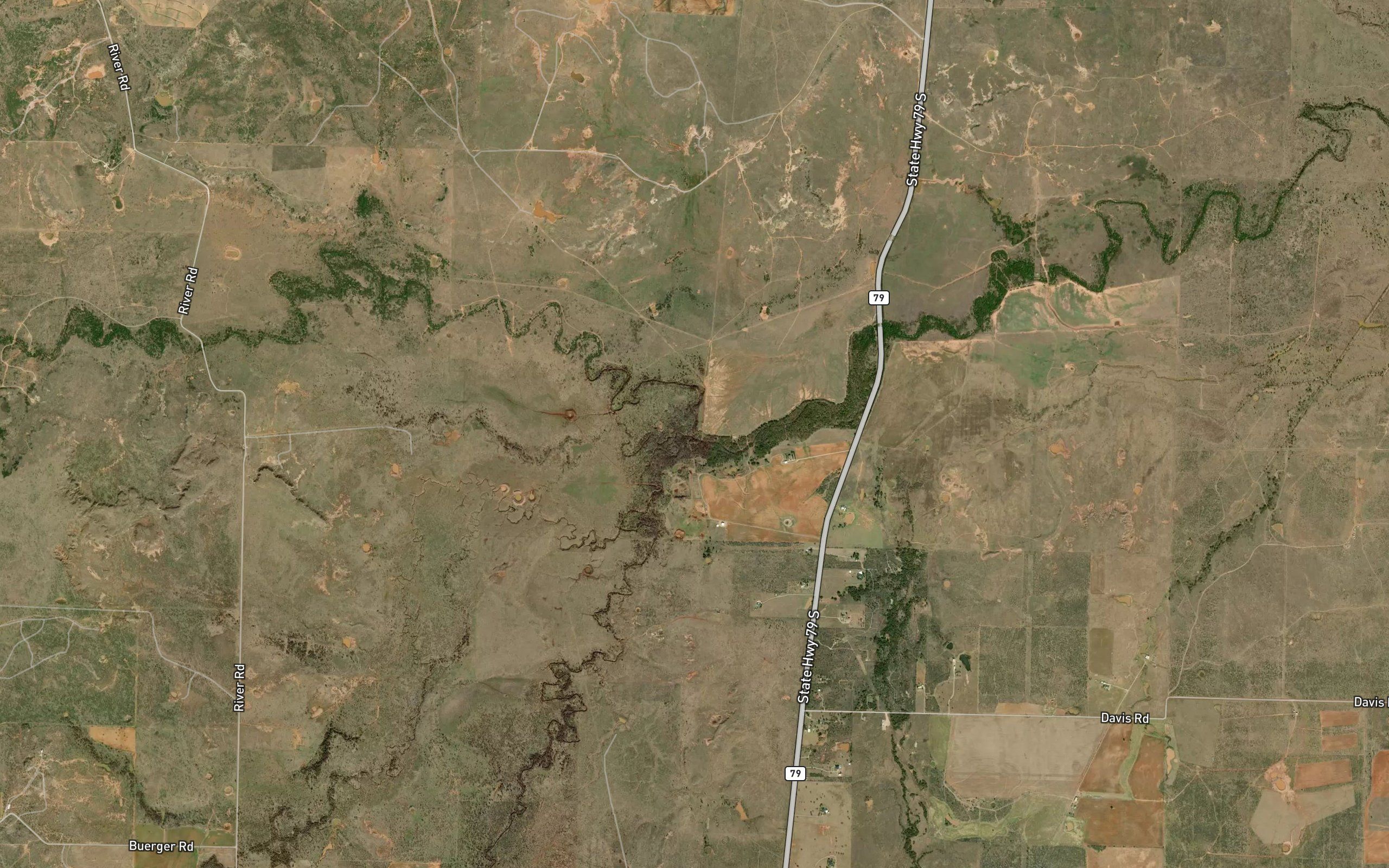 Middle Fork Little Wichita River
