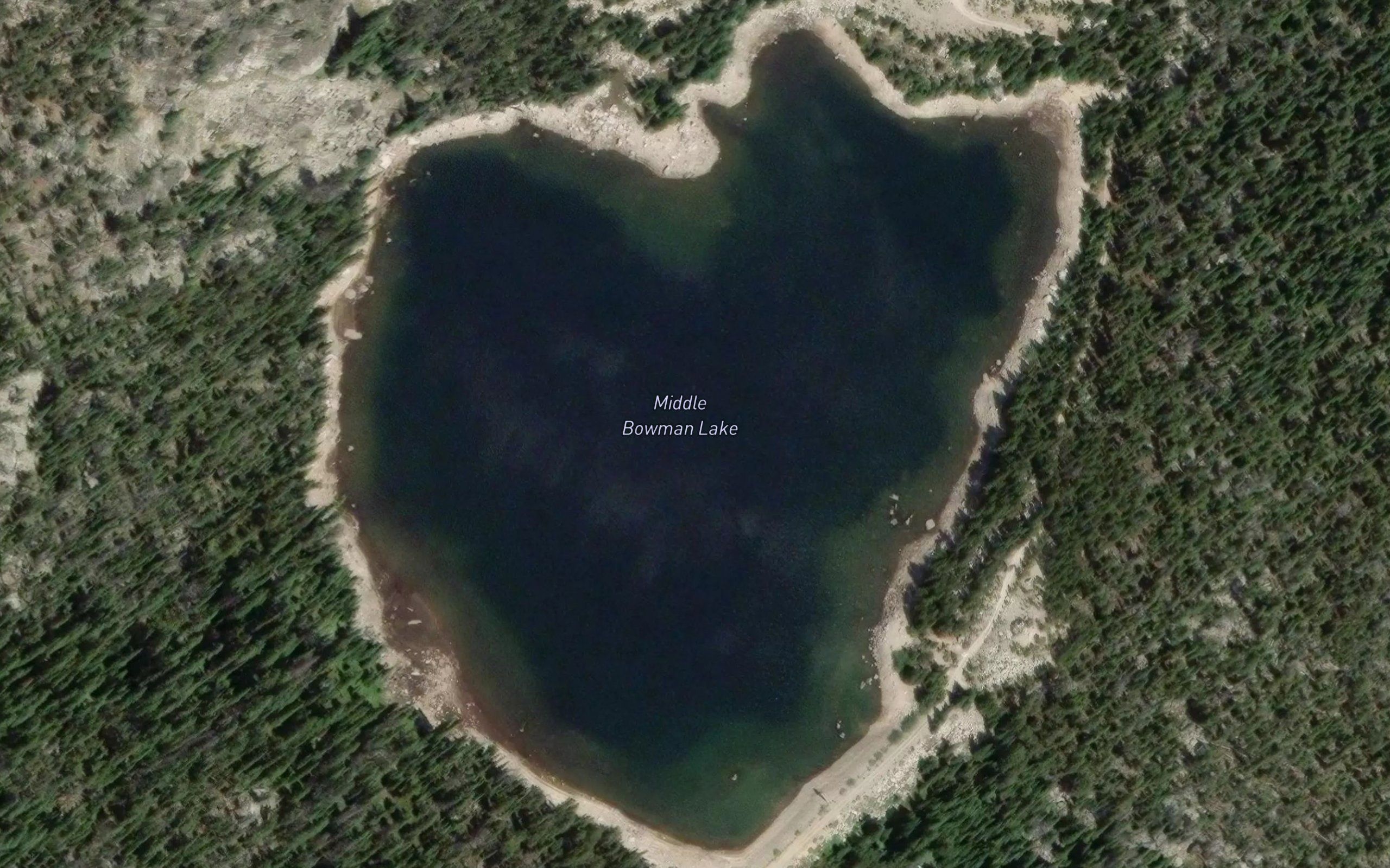 Middle Bowman Lake