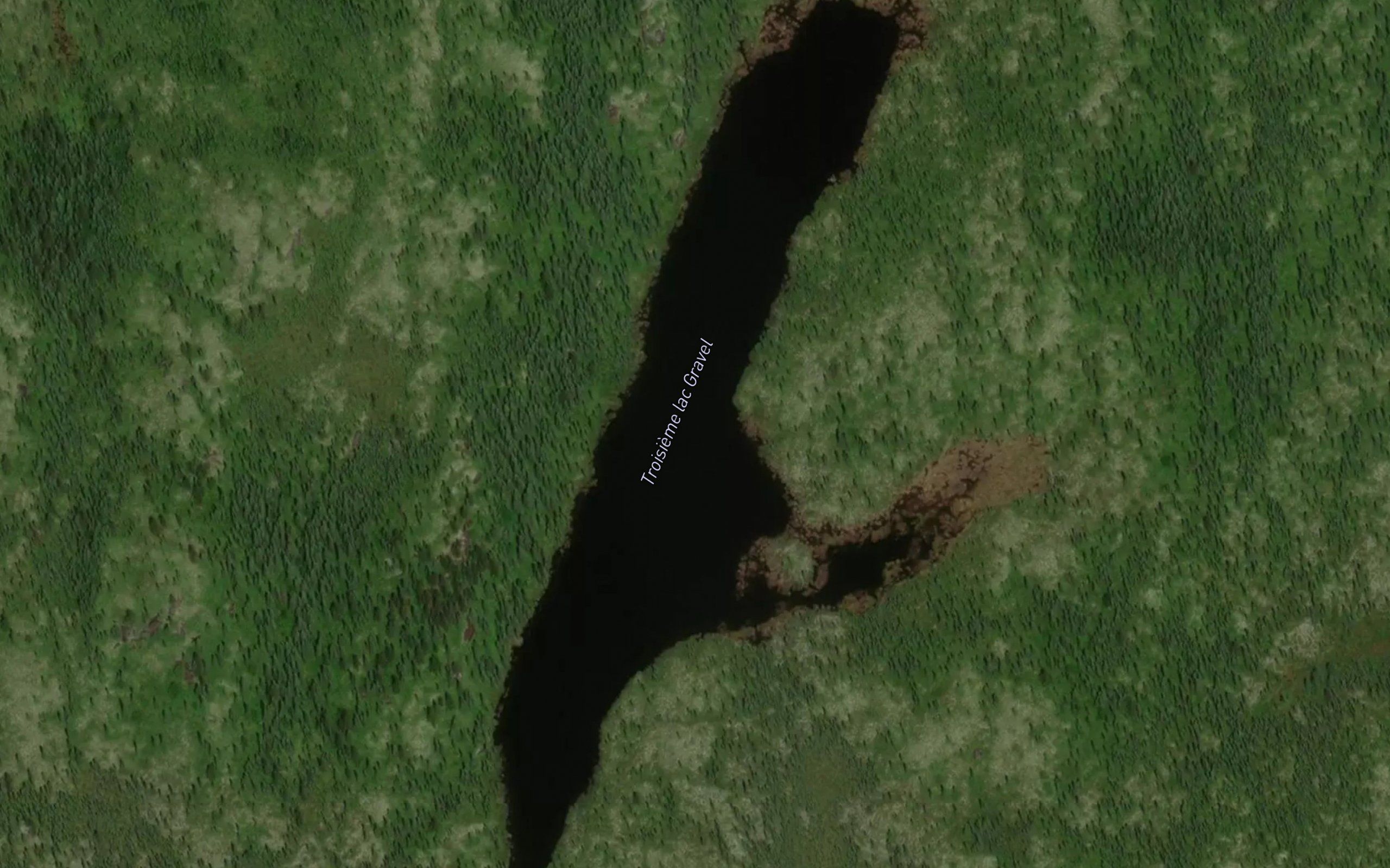 Troisieme lac Gravel