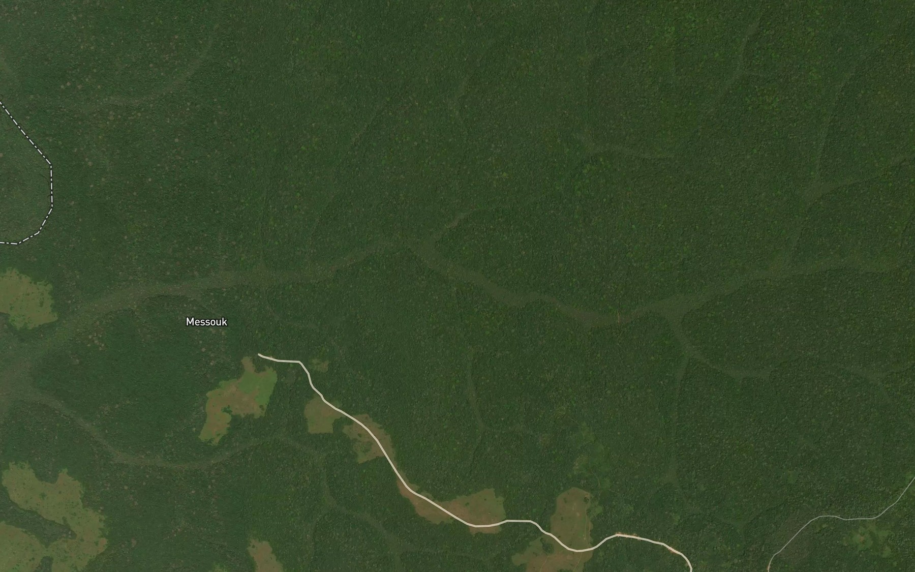 Satellite map of the Yoe