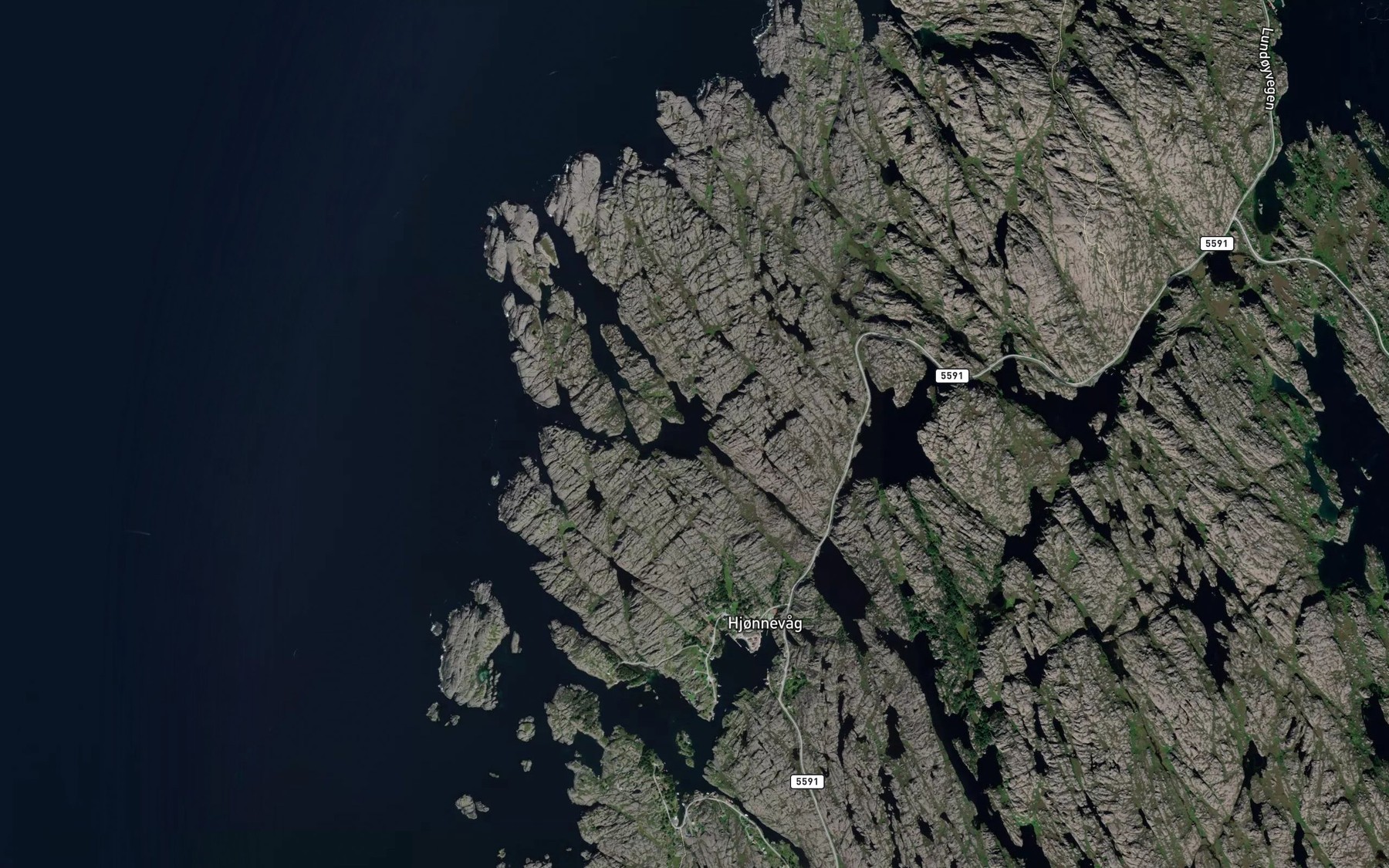 Satellite map of the Dammen