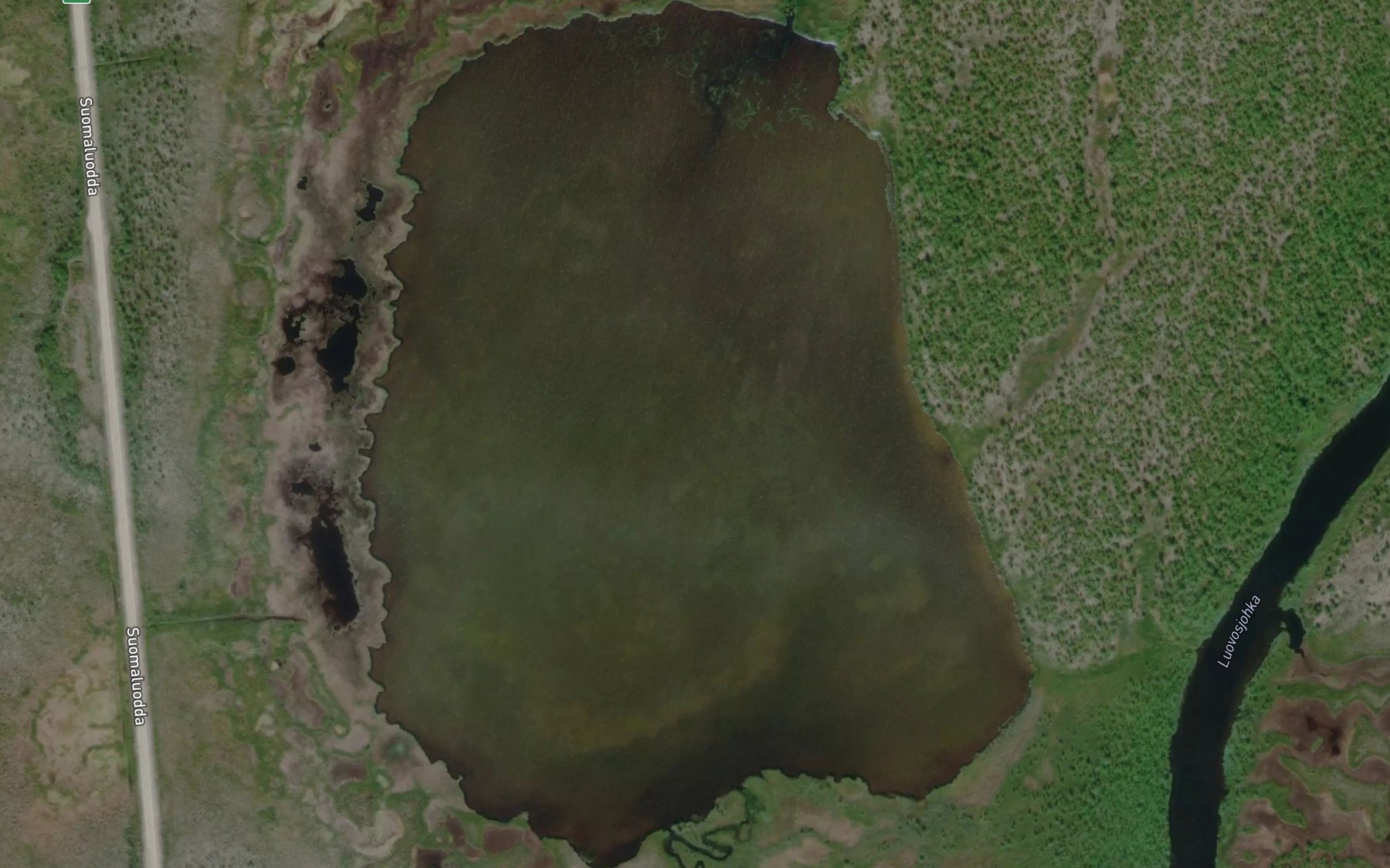 Satellite map of the Njuikonjavri
