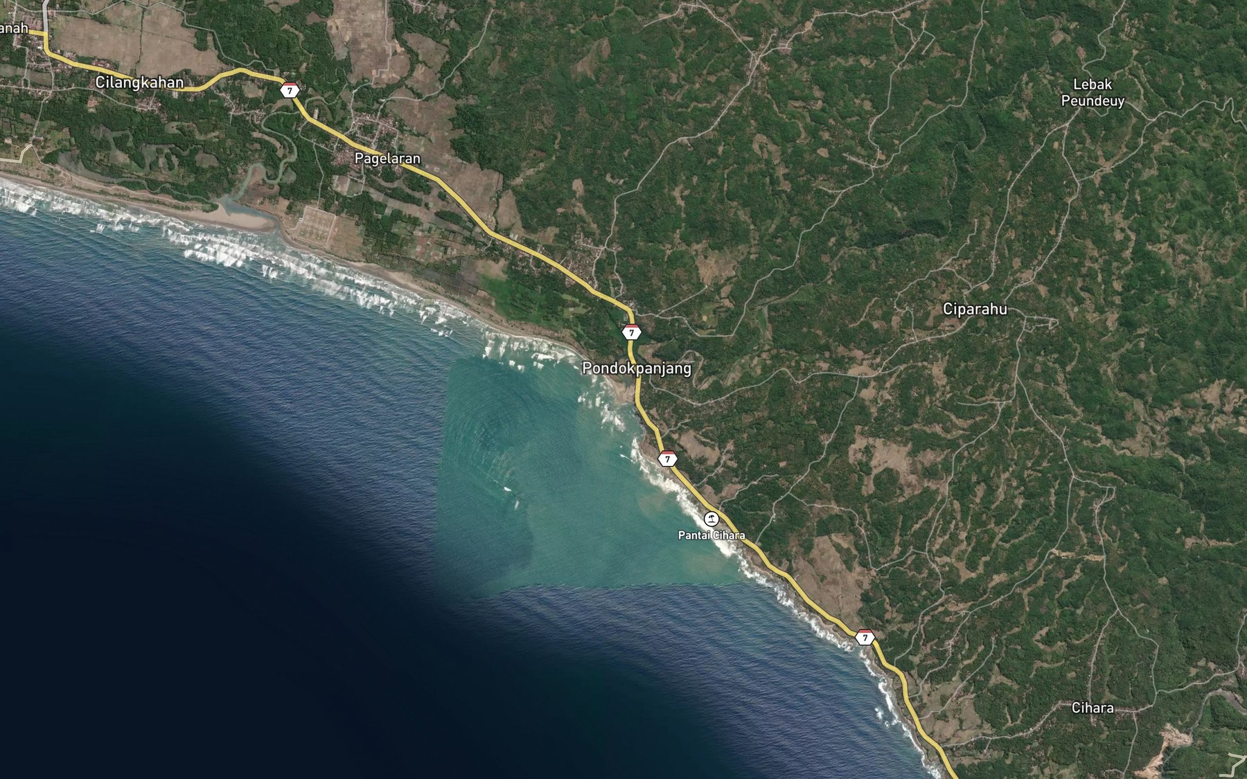 Satellite map of the Ci Pager