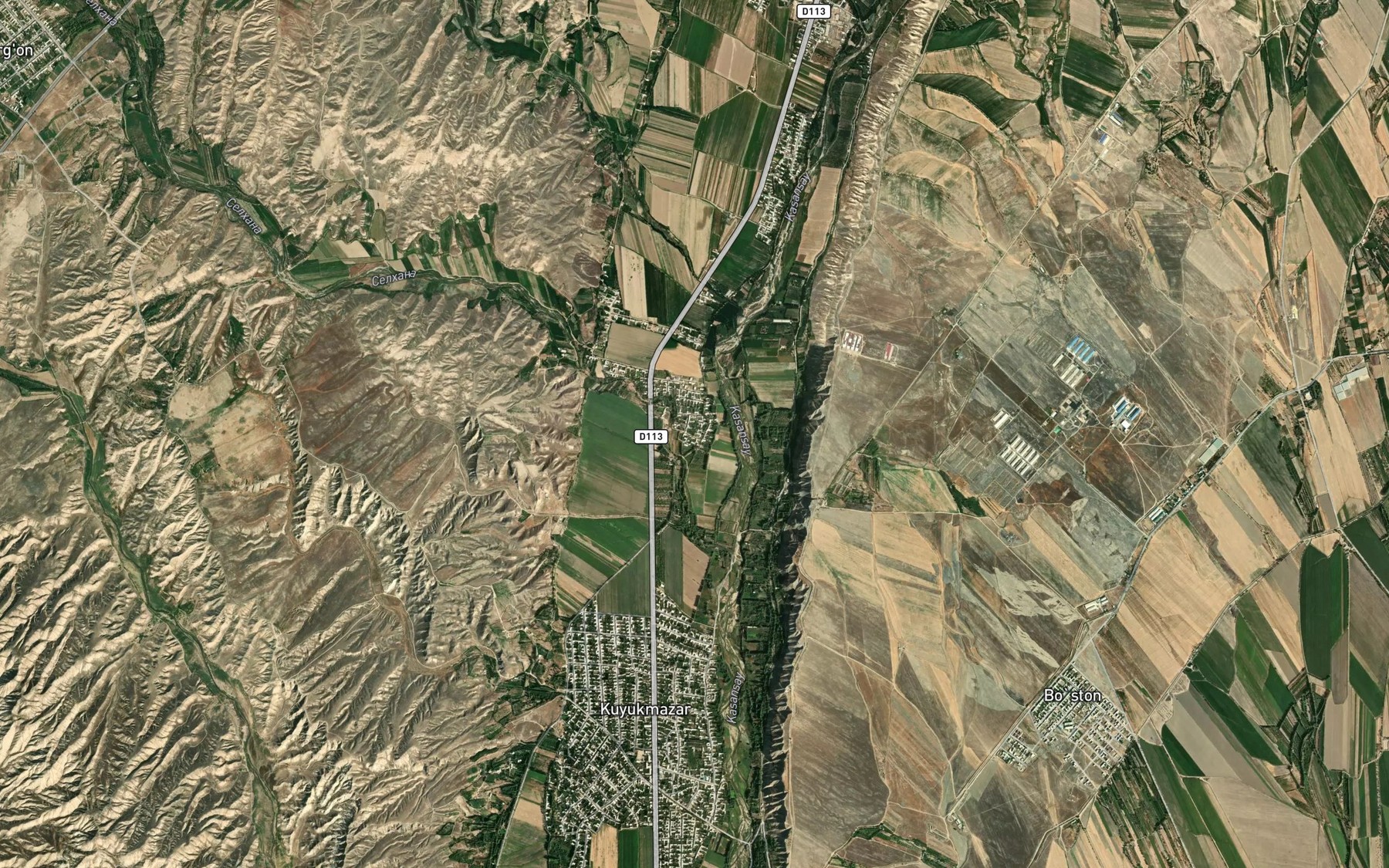 Satellite map of the Selxona