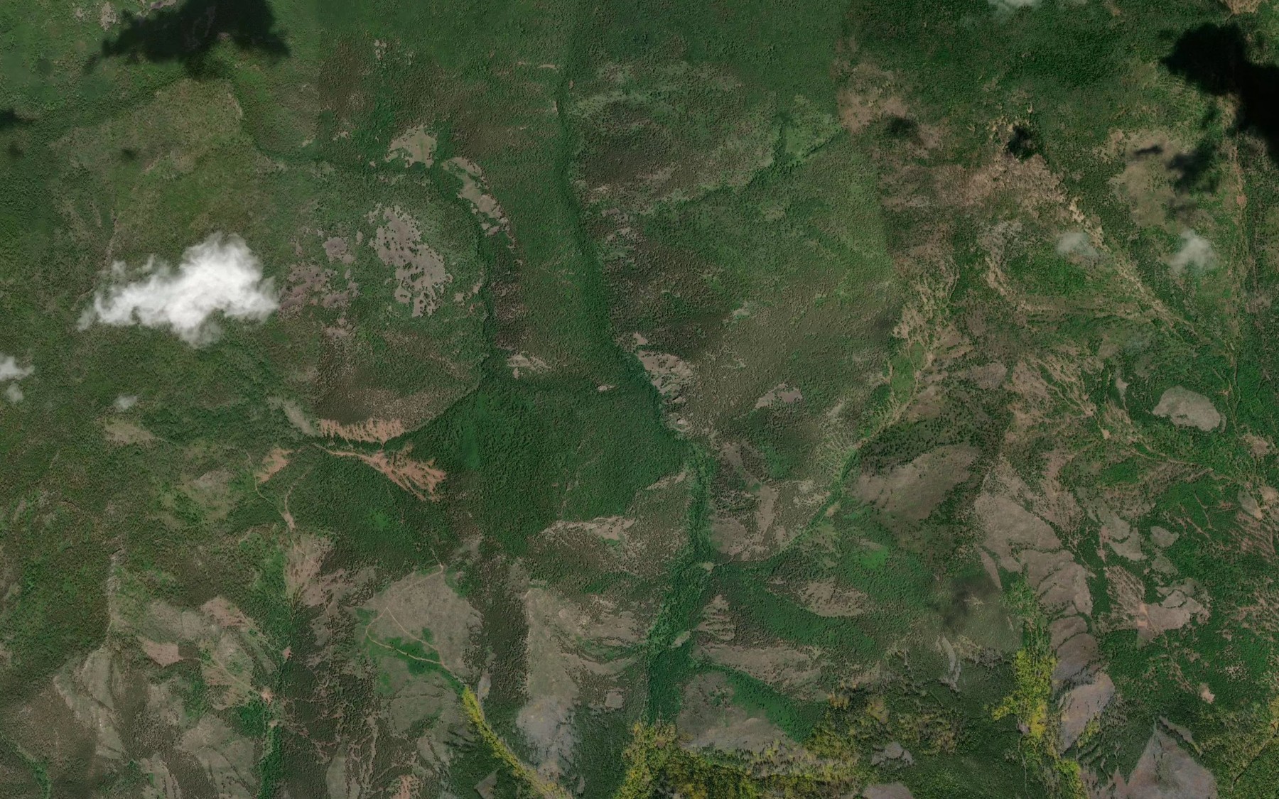 Satellite map of the Zun-Khail