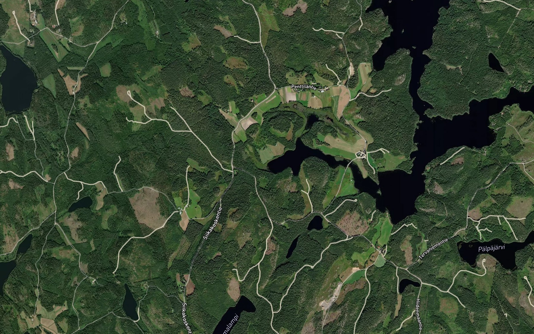 Satellite map of the Hietoja