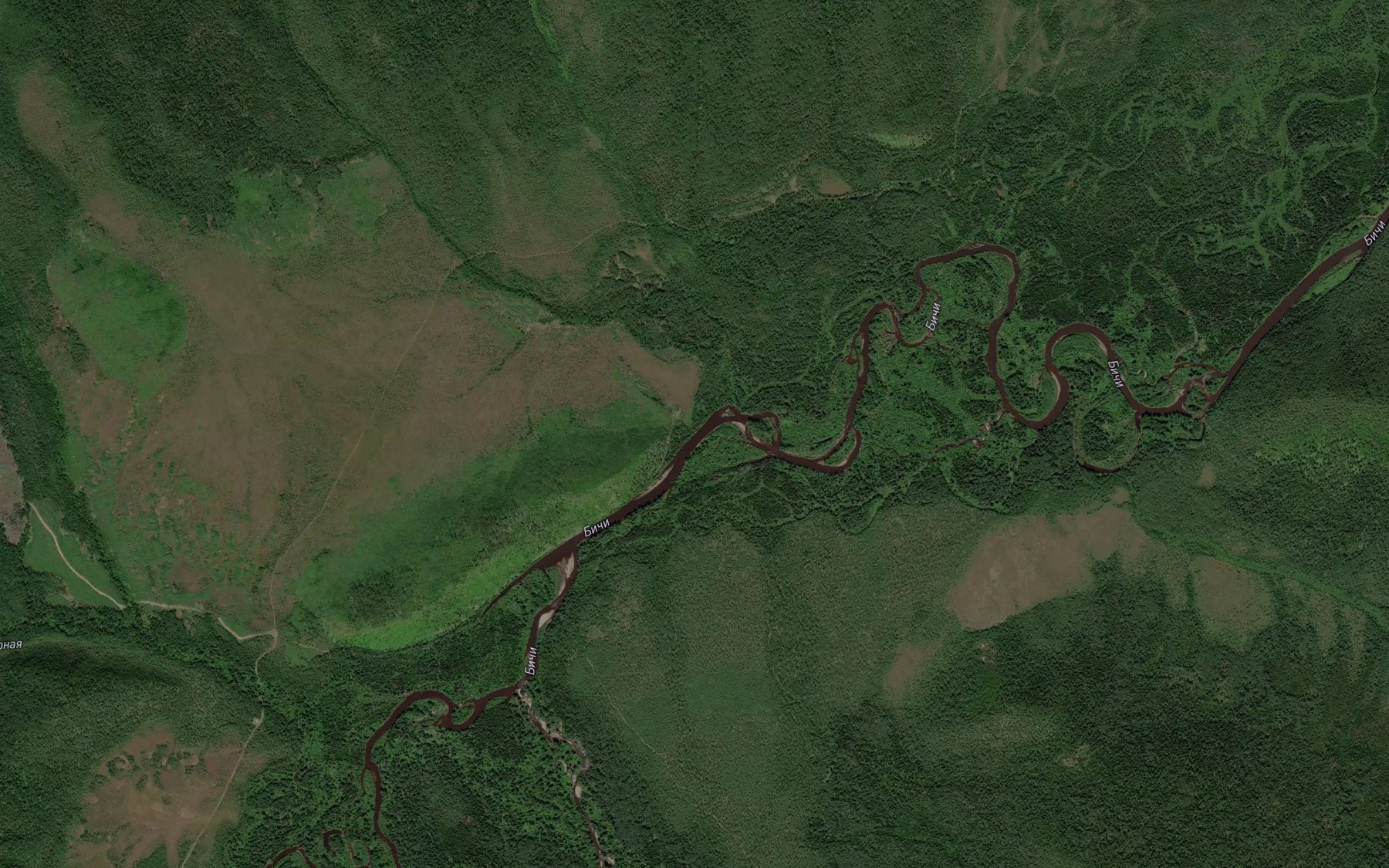 Satellite map of the Topkiy