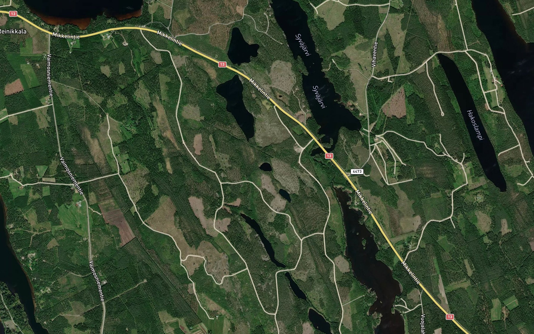 Satellite map of the Hiiteri