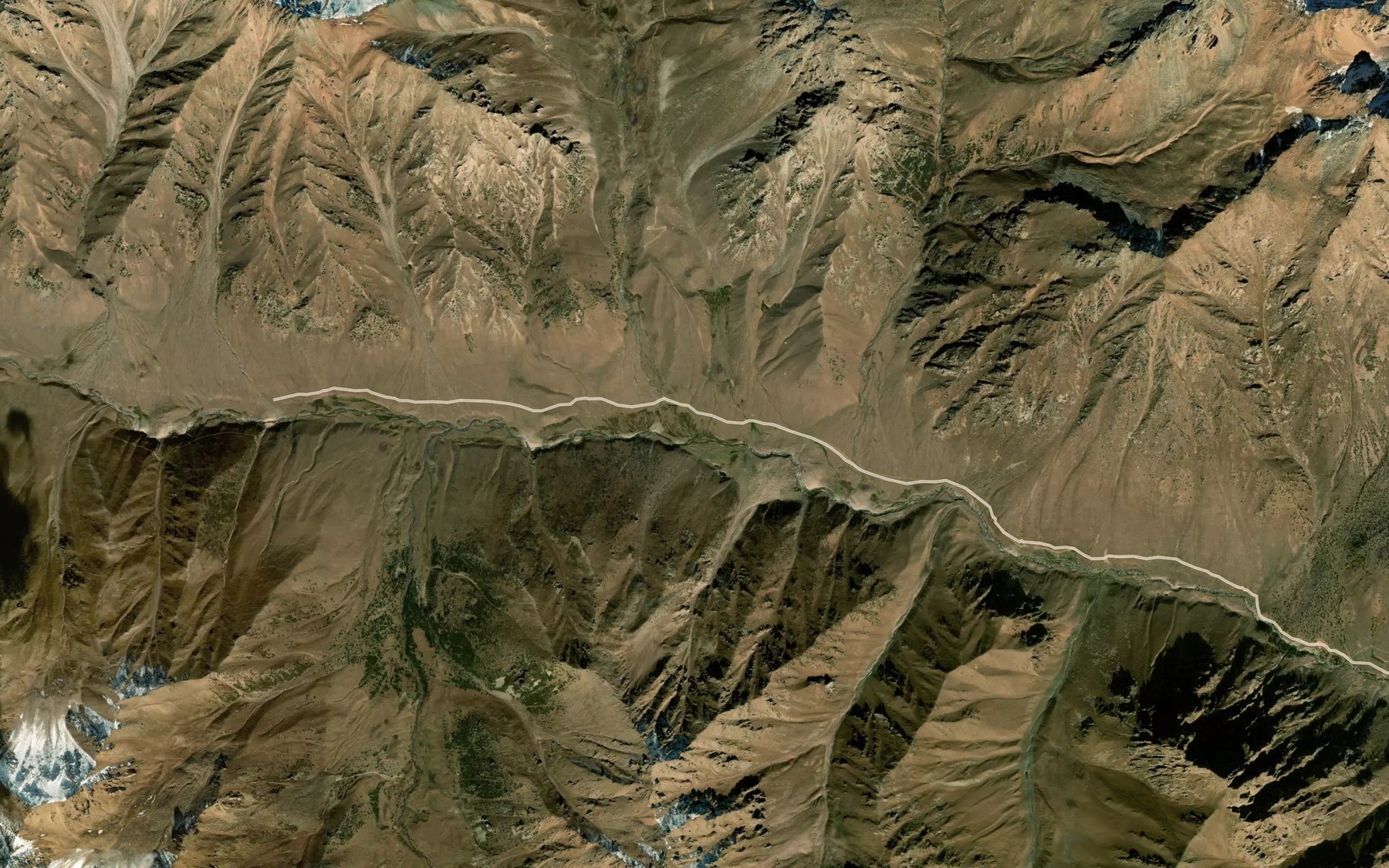 Satellite map of the Dzheruy