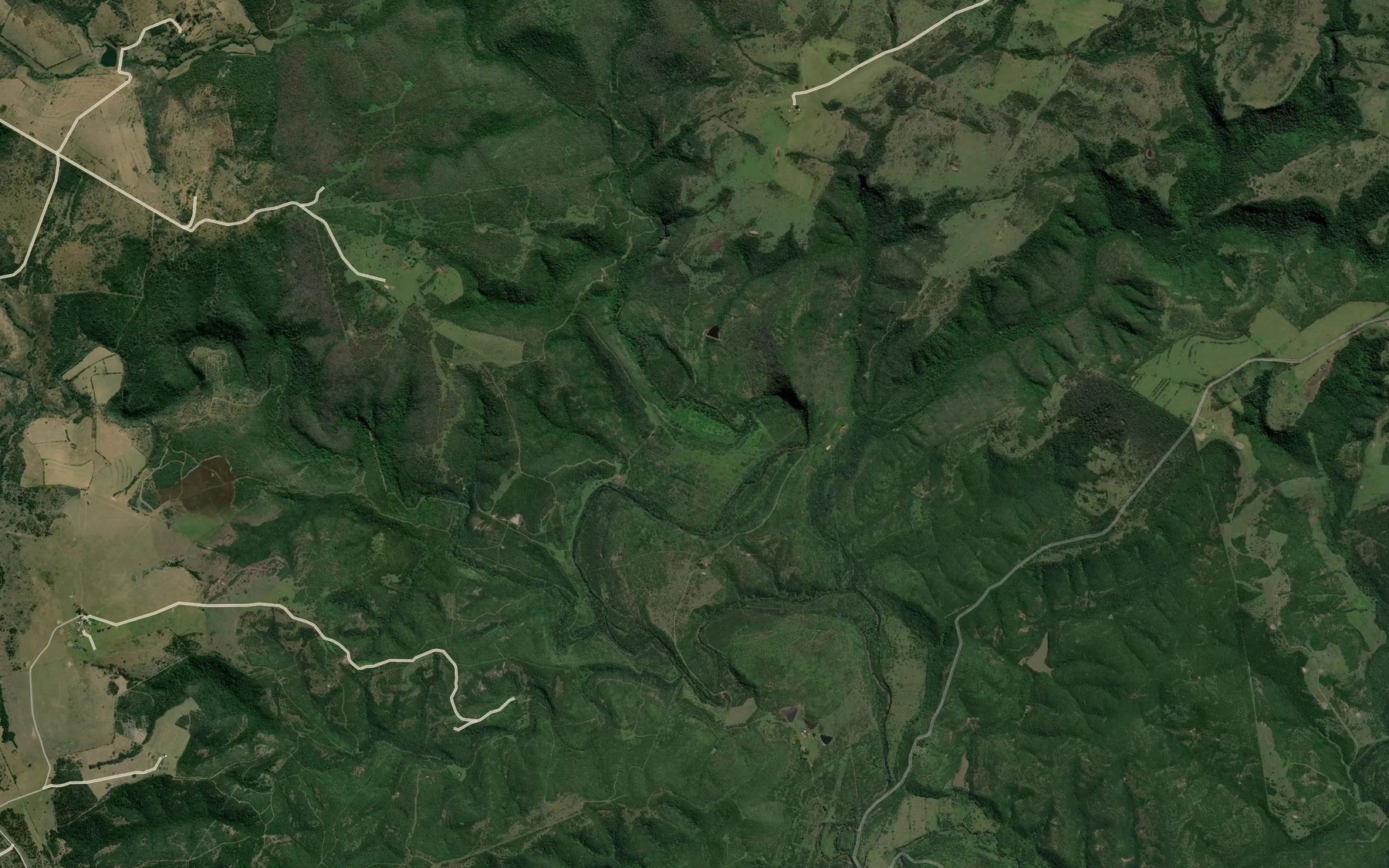 Satellite map of the Mpanze