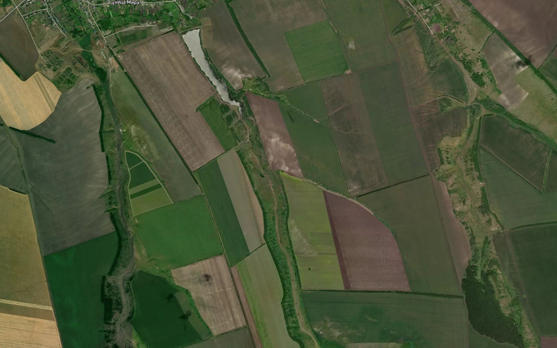 Satellite map of the Balka Roven'skiy Yar