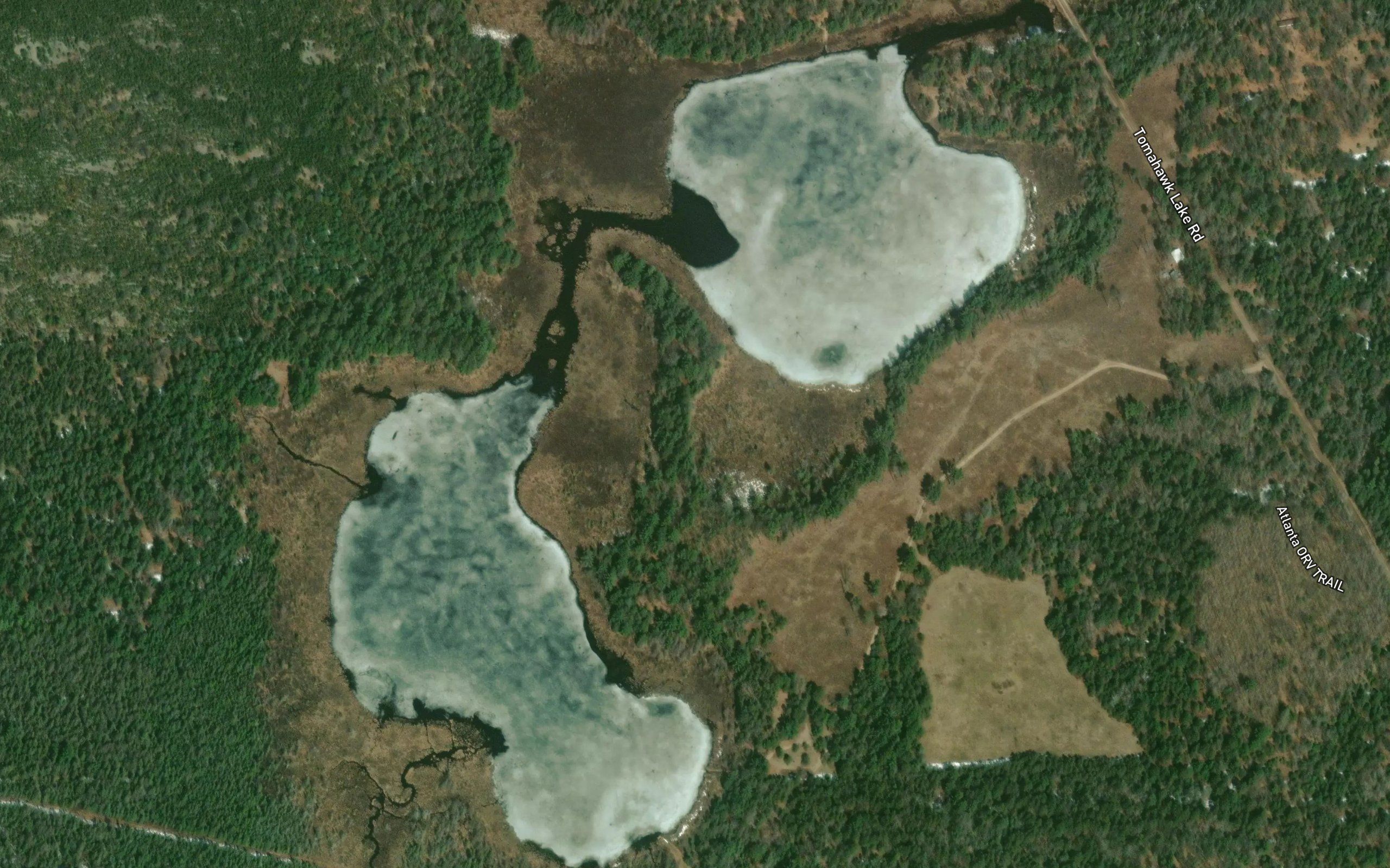 Twin Tomahawk Lakes