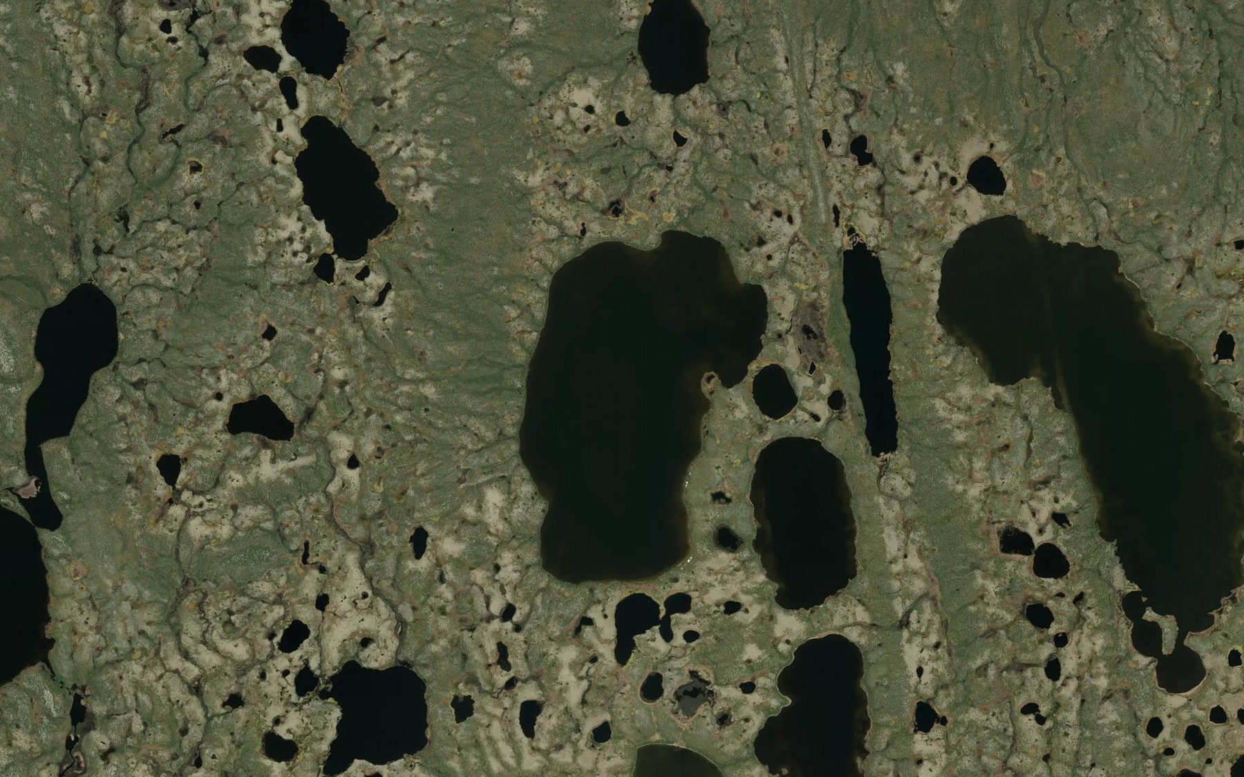 Satellite map of the Oxenforth Lake