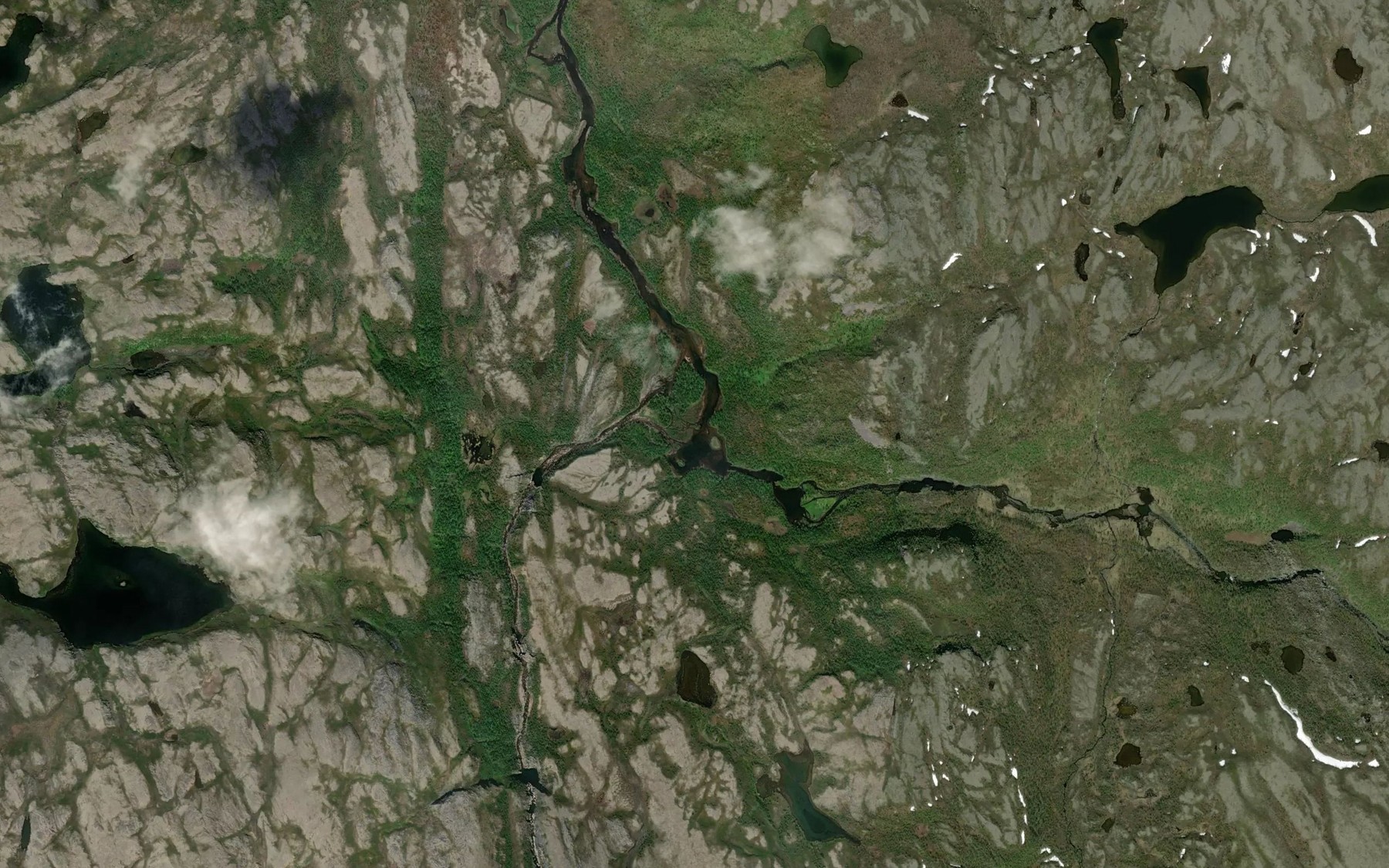 Satellite map of the Suoluluobbal
