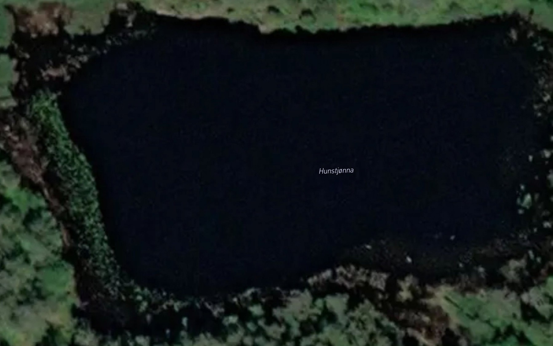 Satellite map of the Hunstjonna