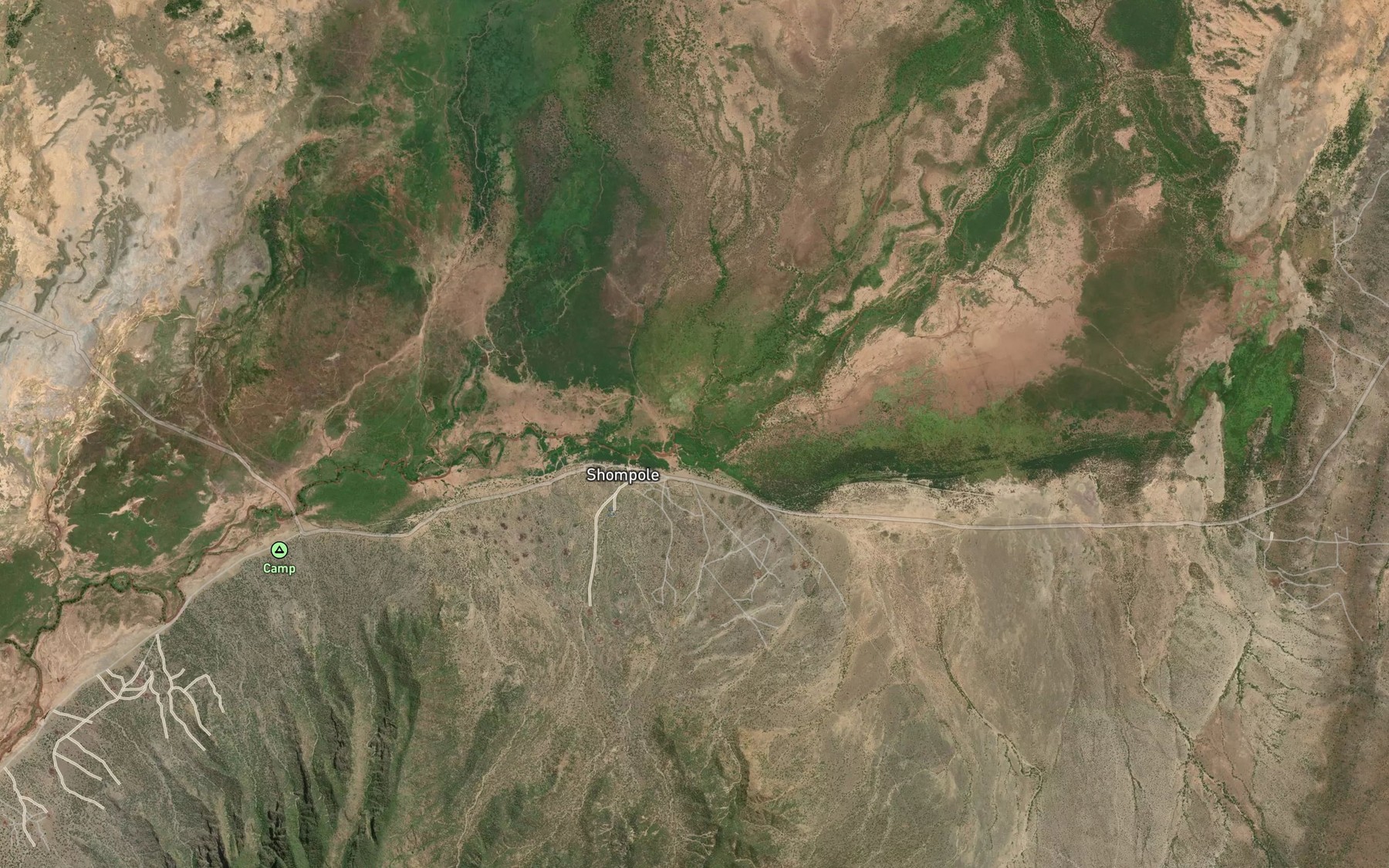 Satellite map of the Ewolp Ngiro