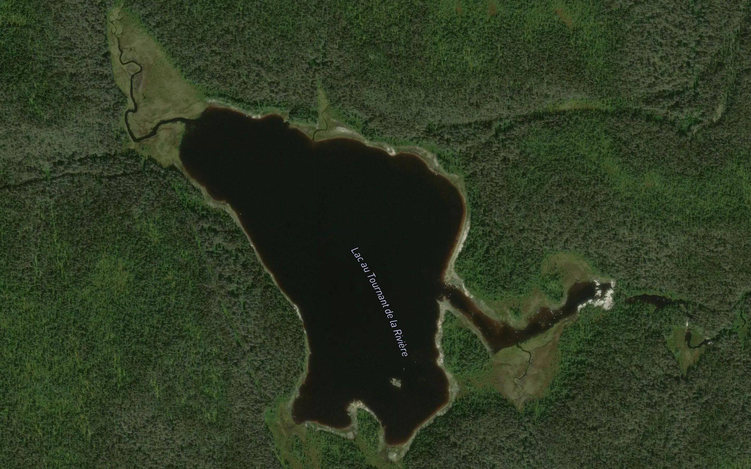 Lac au Tournant de la Riviere